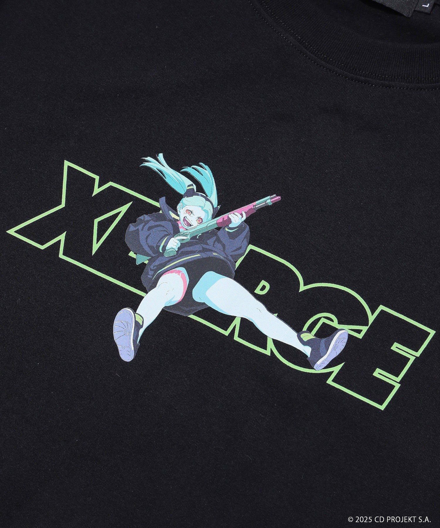 XLARGE×CYBERPUNK: EDGERUNNERS S/S TEE REBECCA