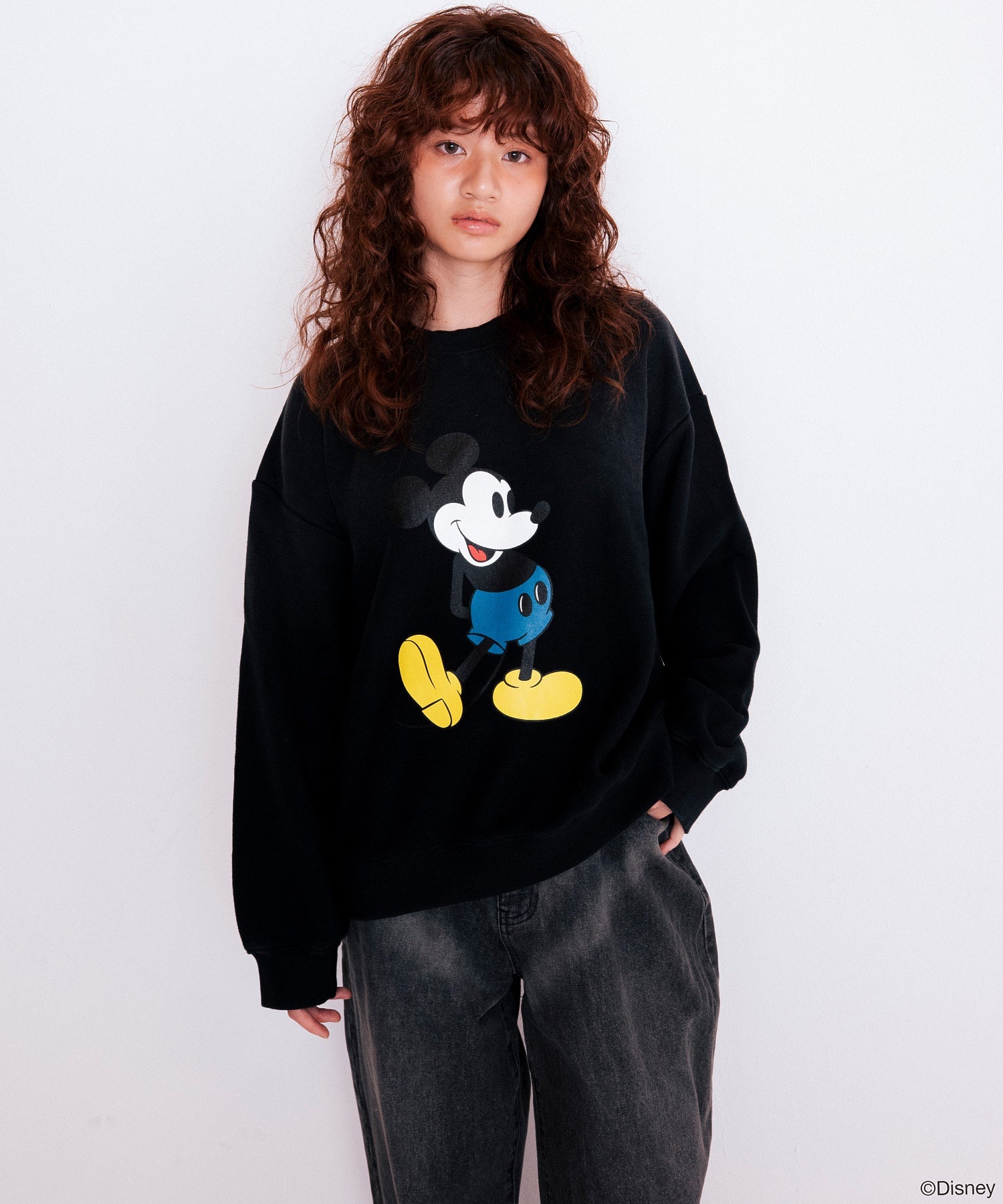 【F-LAGSTUF-F】MICKEY L/S T-SHIRT