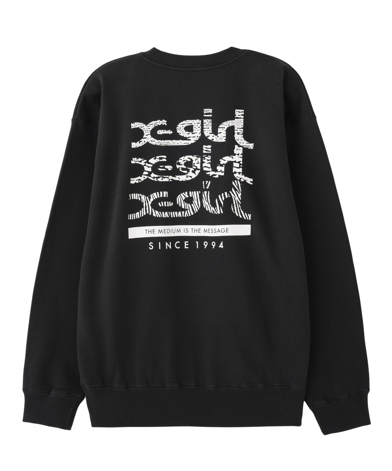 GEOMETRIC MILLS LOGO SWEAT TOP