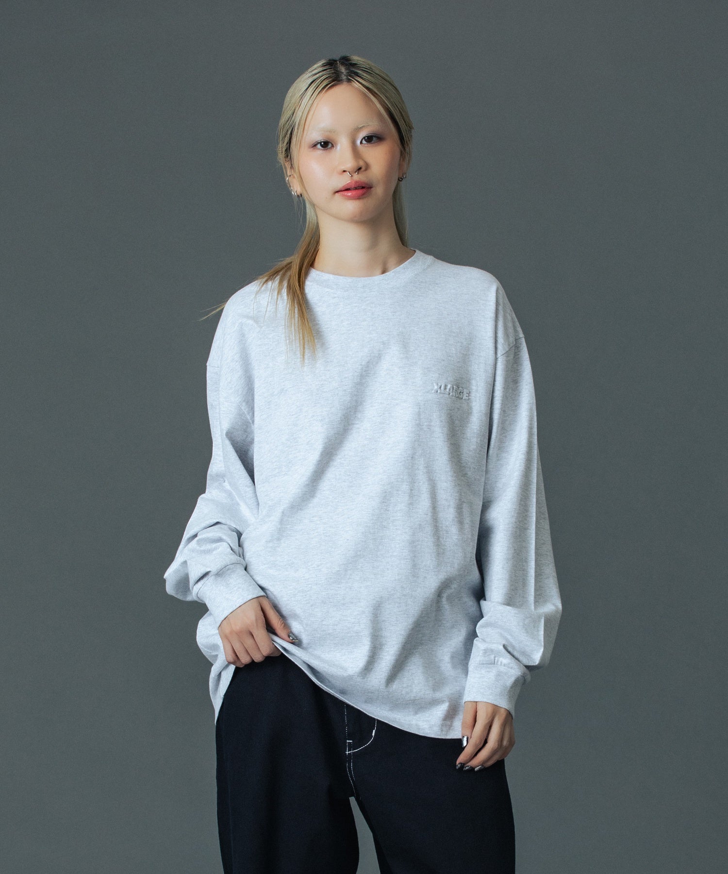 MODEL 身長167cm / 着用サイズ：Lサイズ