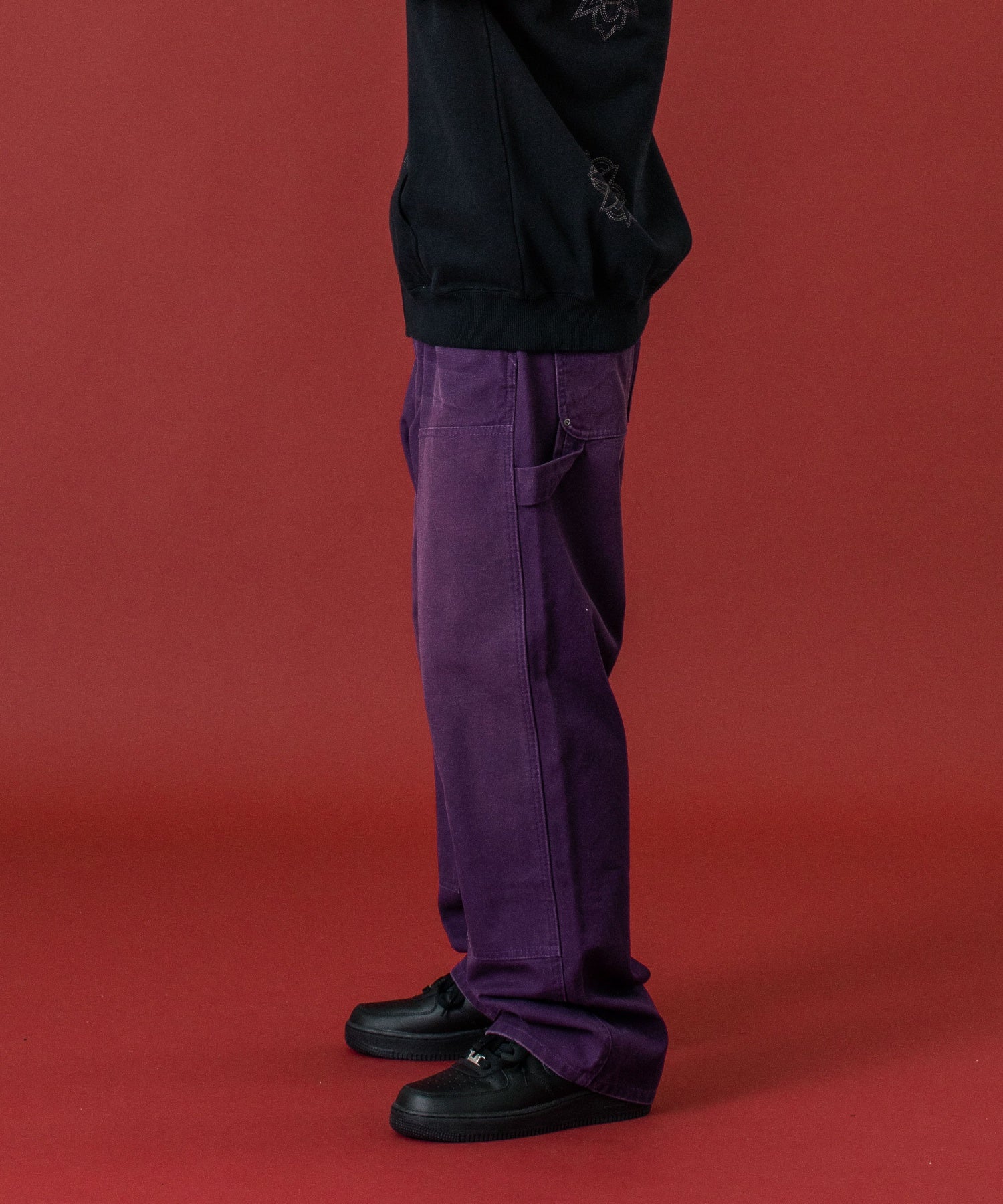 FADED DOUBLE KNEE PANTS