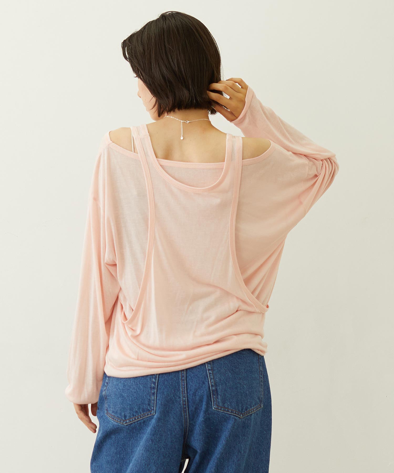 LAYERED LOOK L/S TOP