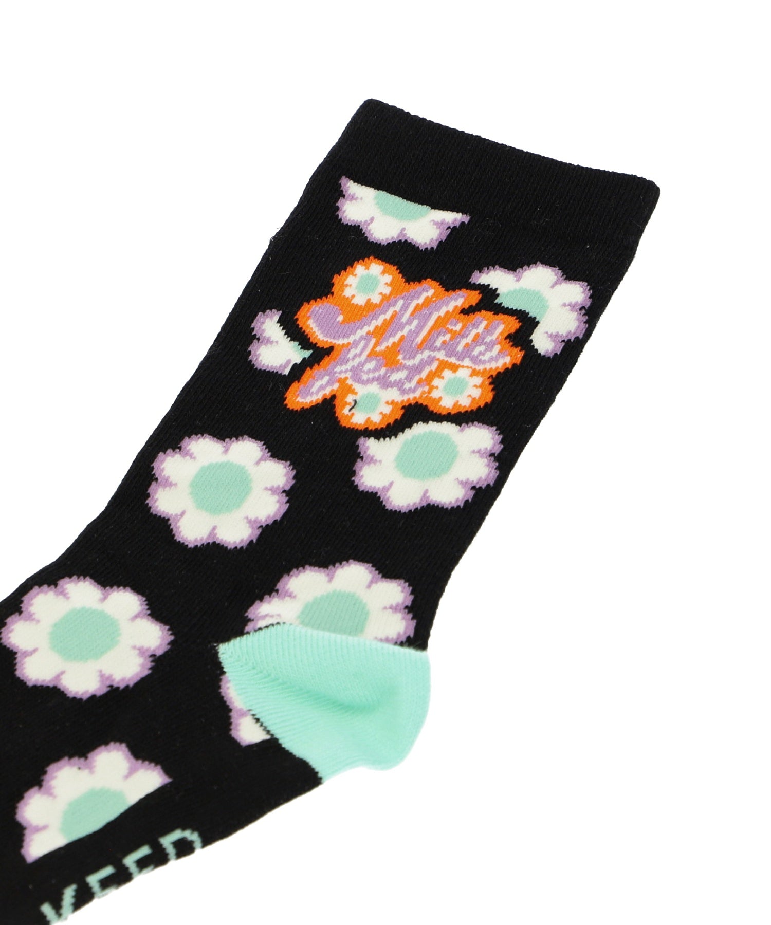 FLOWER LOGO JACQUARD SOCKS
