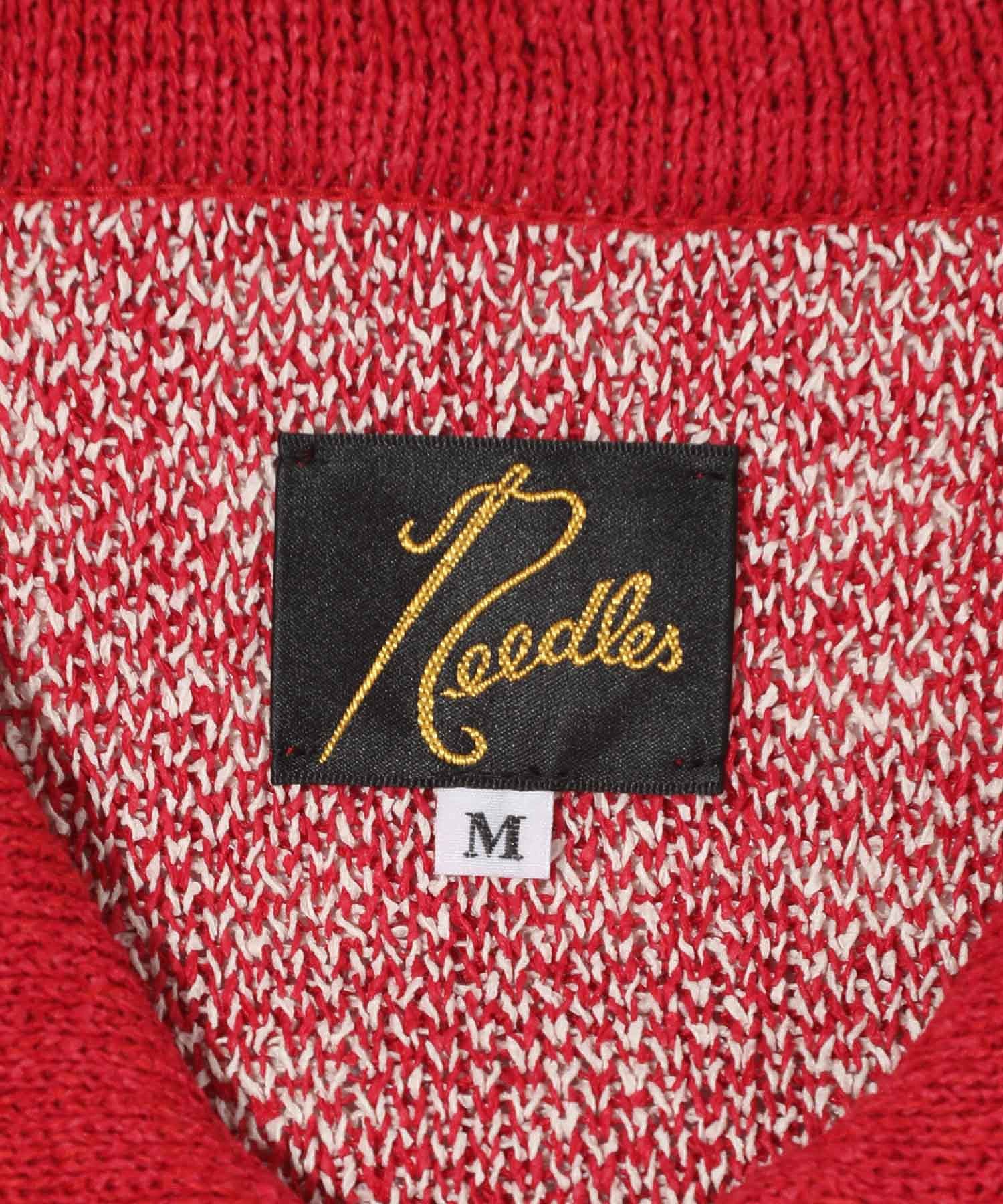 NEEDLES/ニードルズ/Polo Sweater-HoundstoothMR323