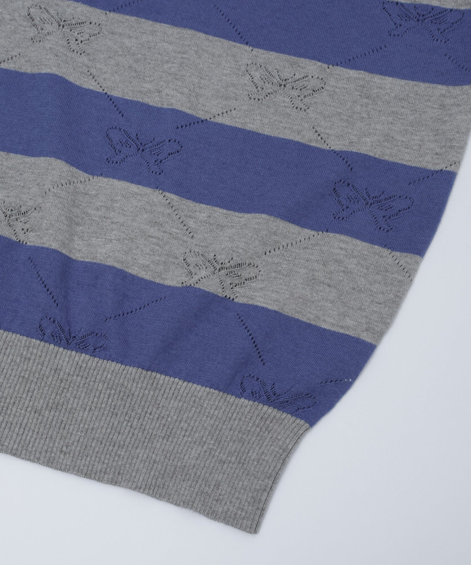 PERKS AND MINI/パークスアンドミニ/KALEIDOSCOPE KNITTED V-NECK SWEATER 8640