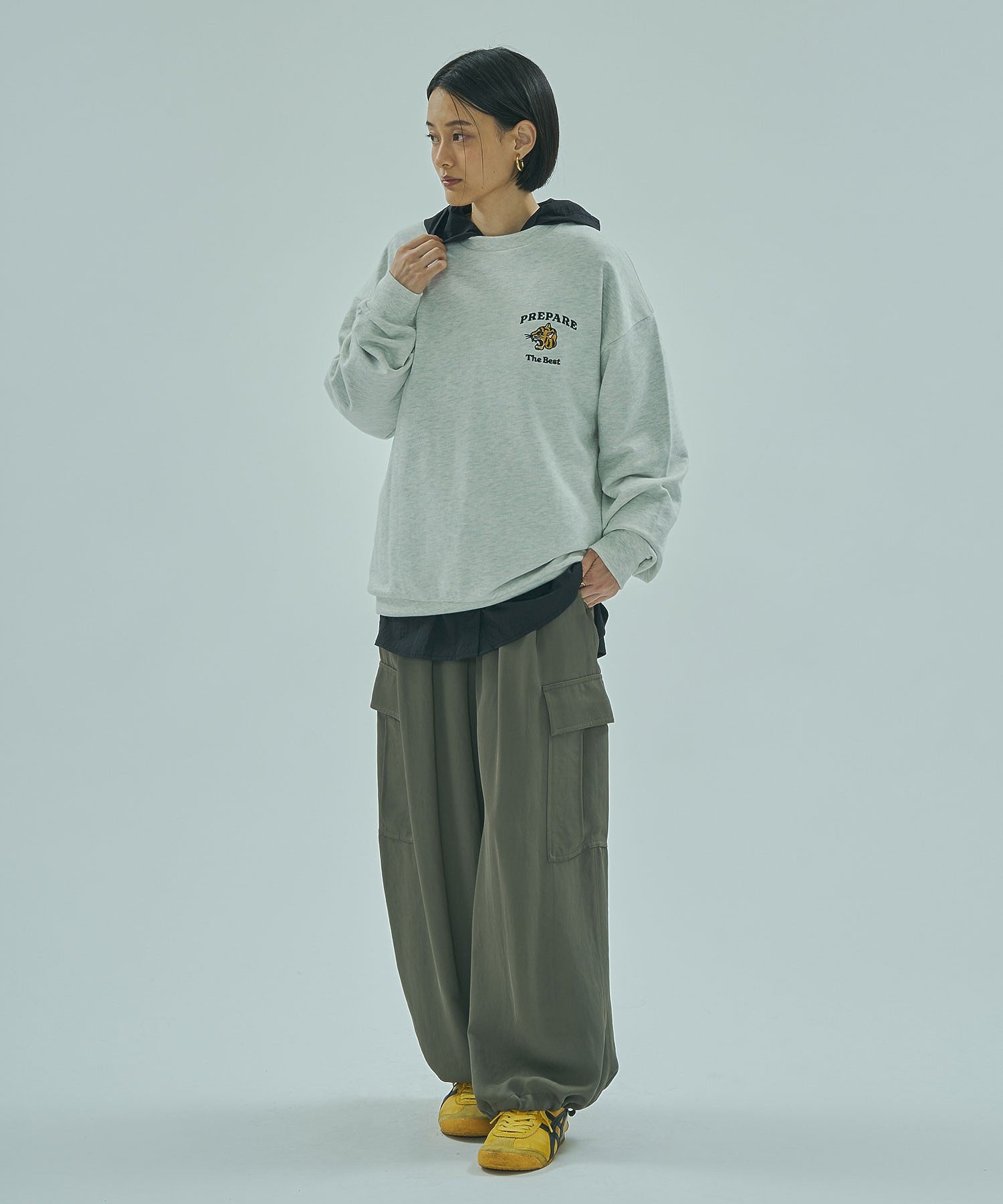 model:163cm 着用サイズ:ONE SIZE