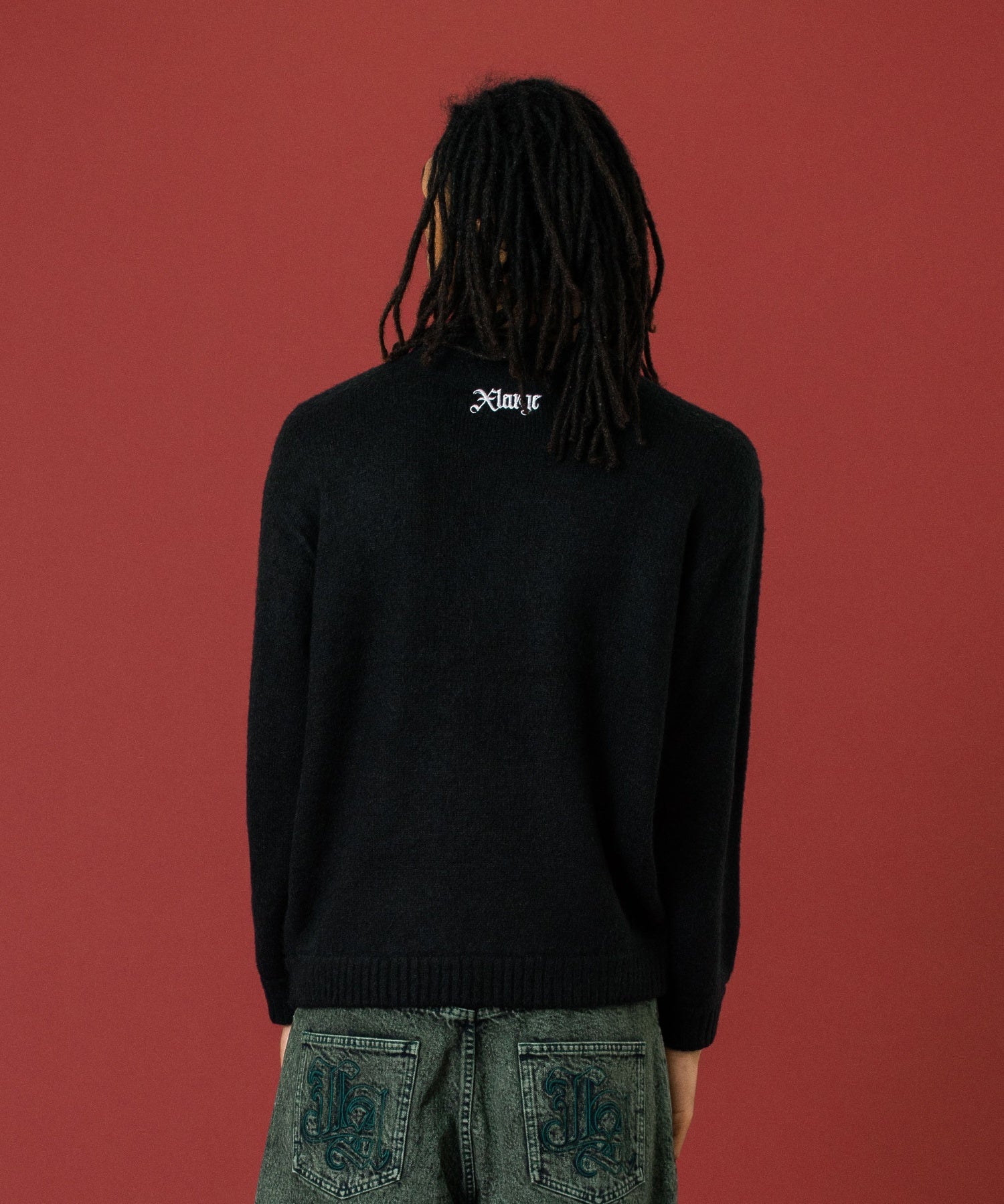 OLD ENGLISH MOHAIR KNIT SWEATER