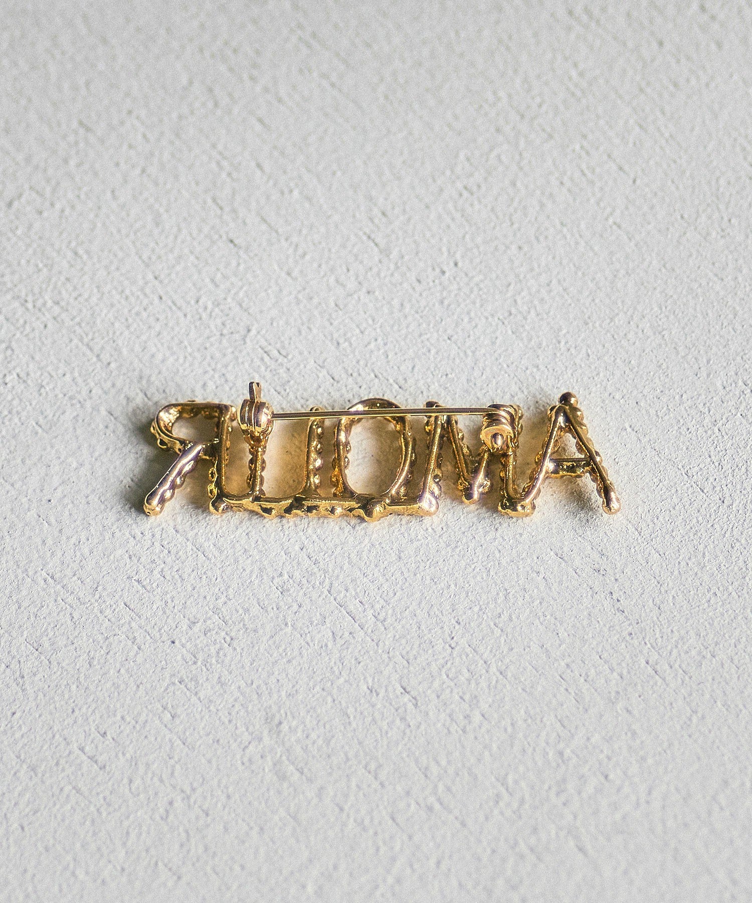 ADER.bijoux/CUTSTEEL AMOUR BROOCH