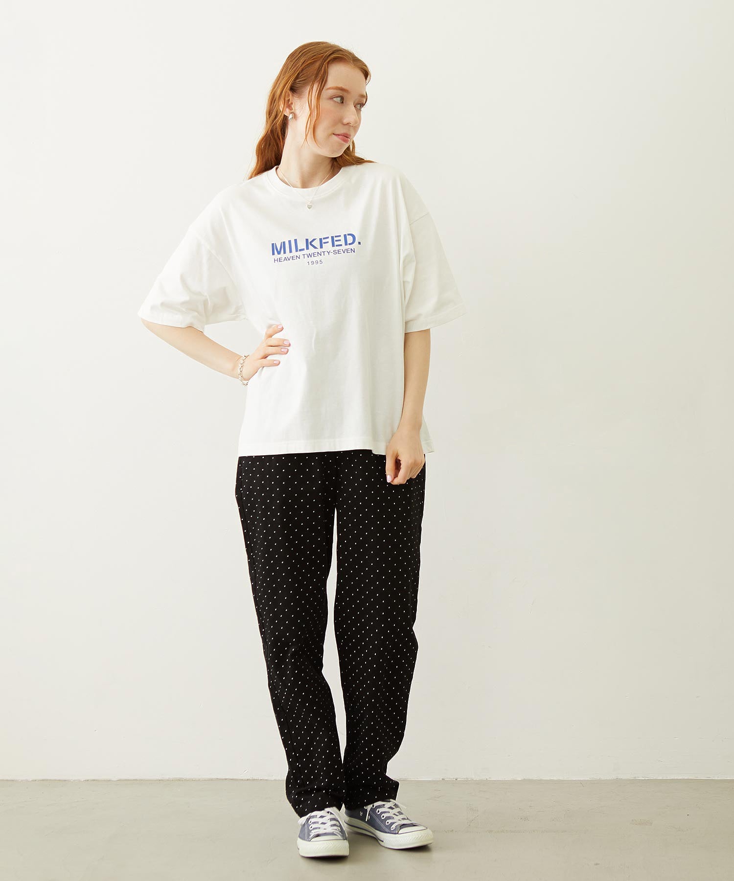 STENCIL LOGO WIDE S/S TEE