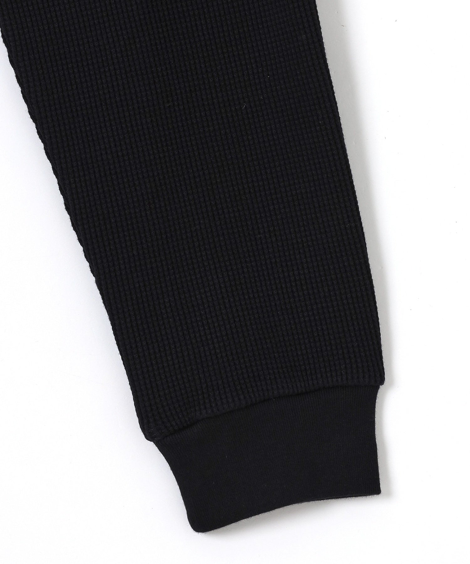 BOILER ROOM/ボイラールーム/WAFFLE LONG SLEEVE AW25LS01BLK