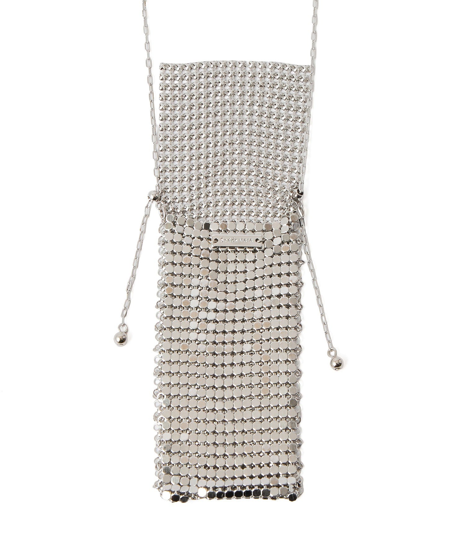 Sea’ds mara/Metal mesh lip case necklace