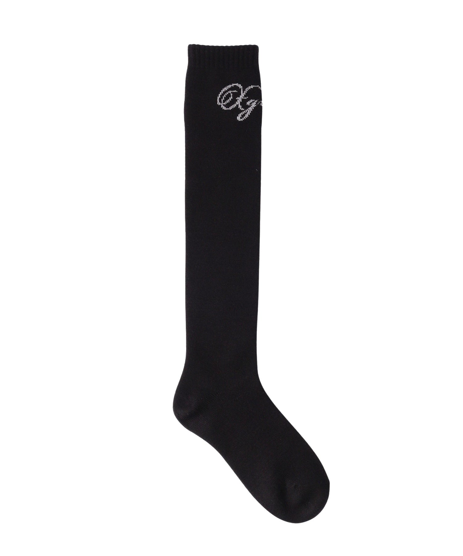 SCRIPT LOGO HIGH SOCKS