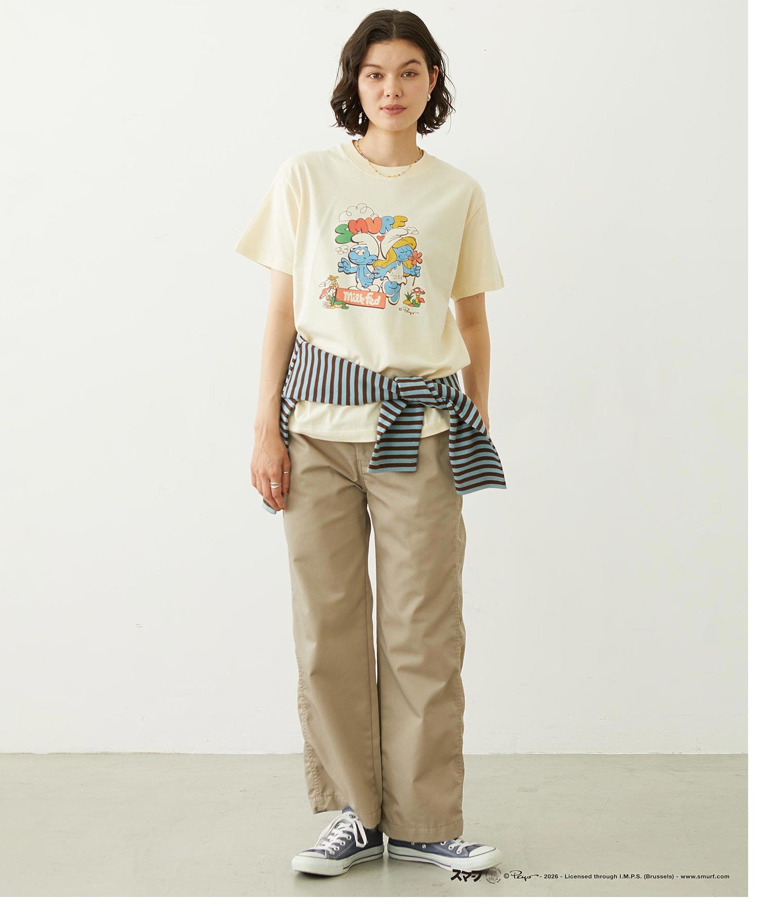 MILKFED. / SMURF S/S TEE