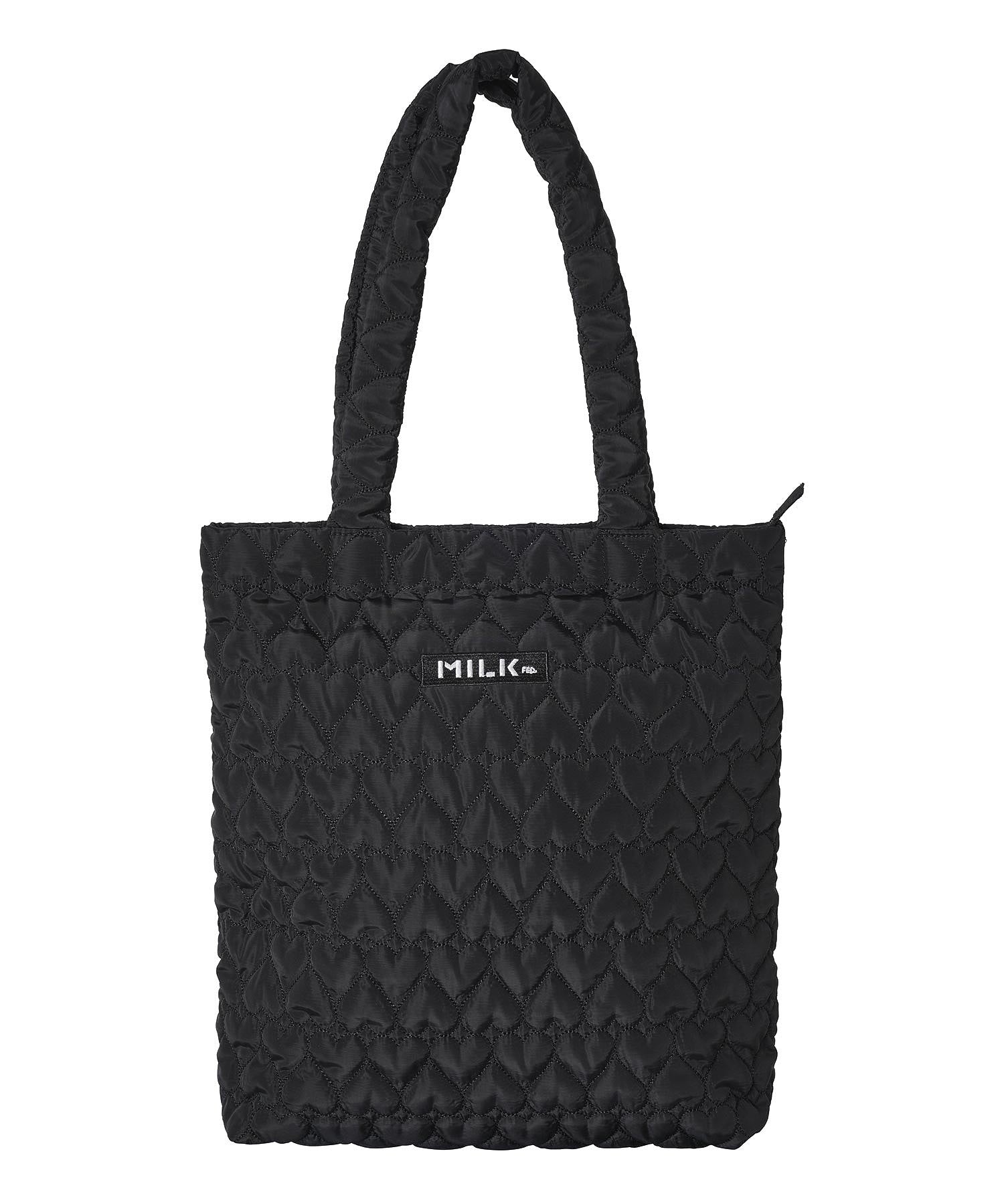 HEART QUILTED TOTE BAG MILKFED. – calif