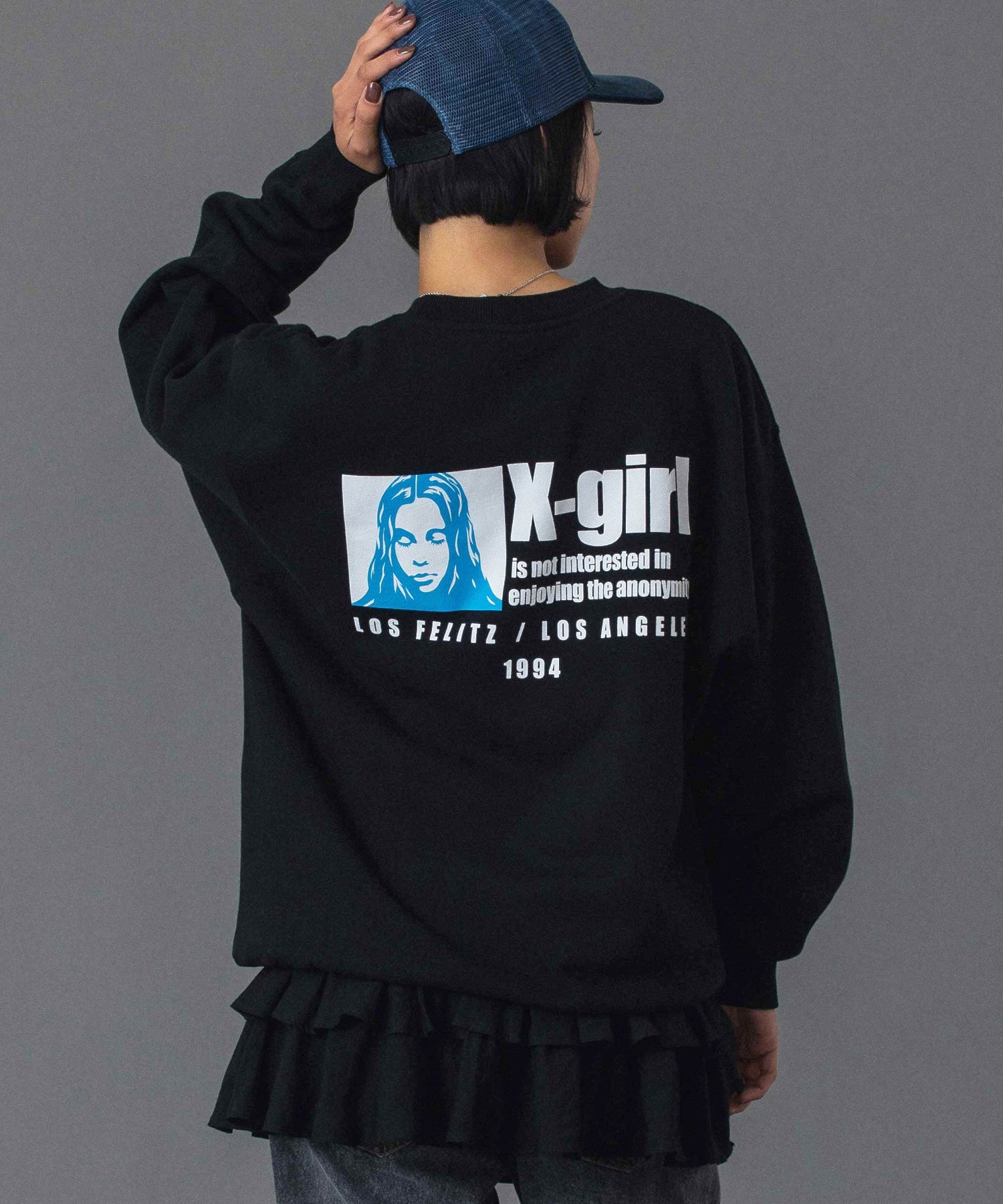 ANONYMITY CREWNECK SWEAT TOP