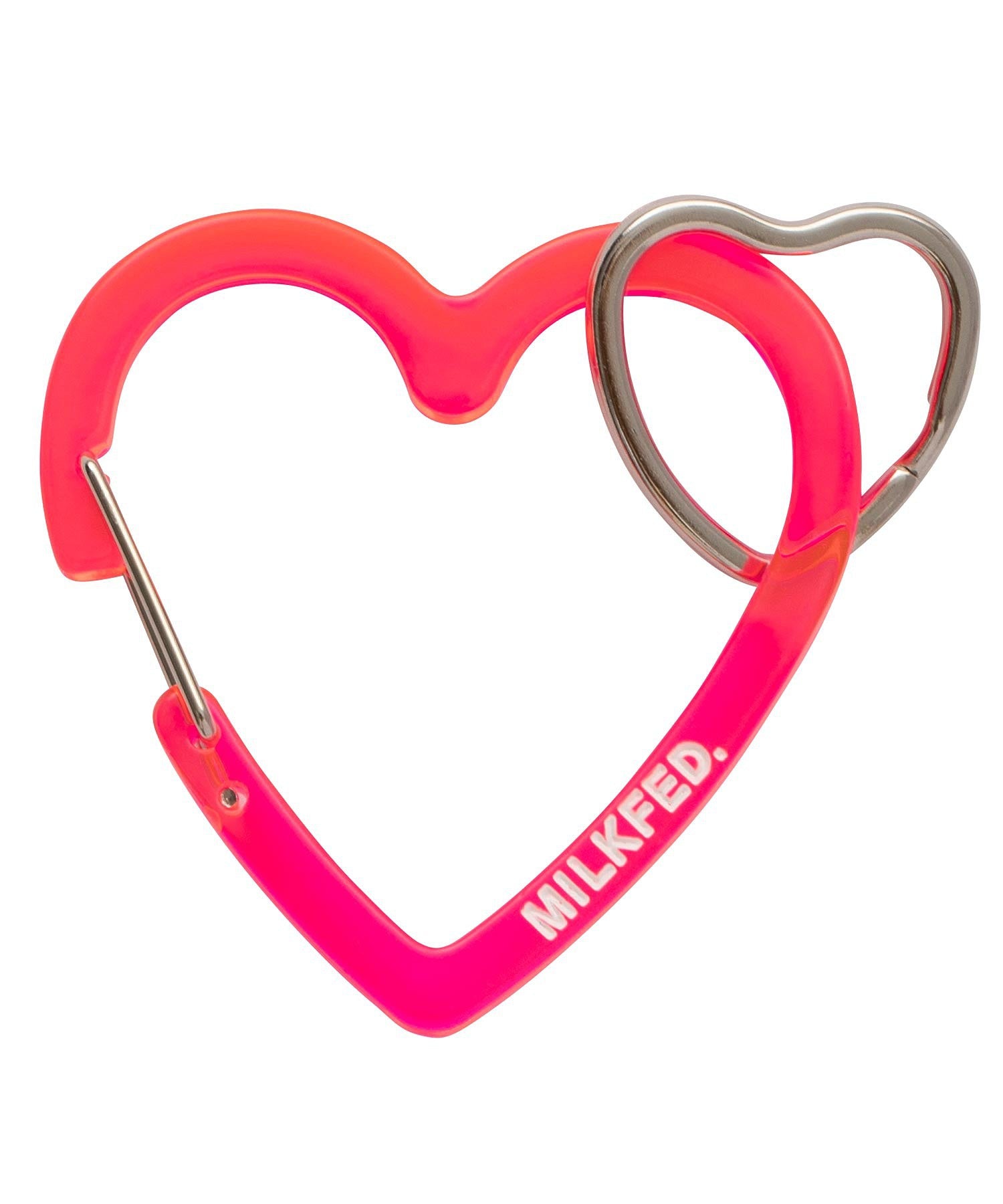 NEO NEON HEART CARABINER MILKFED.