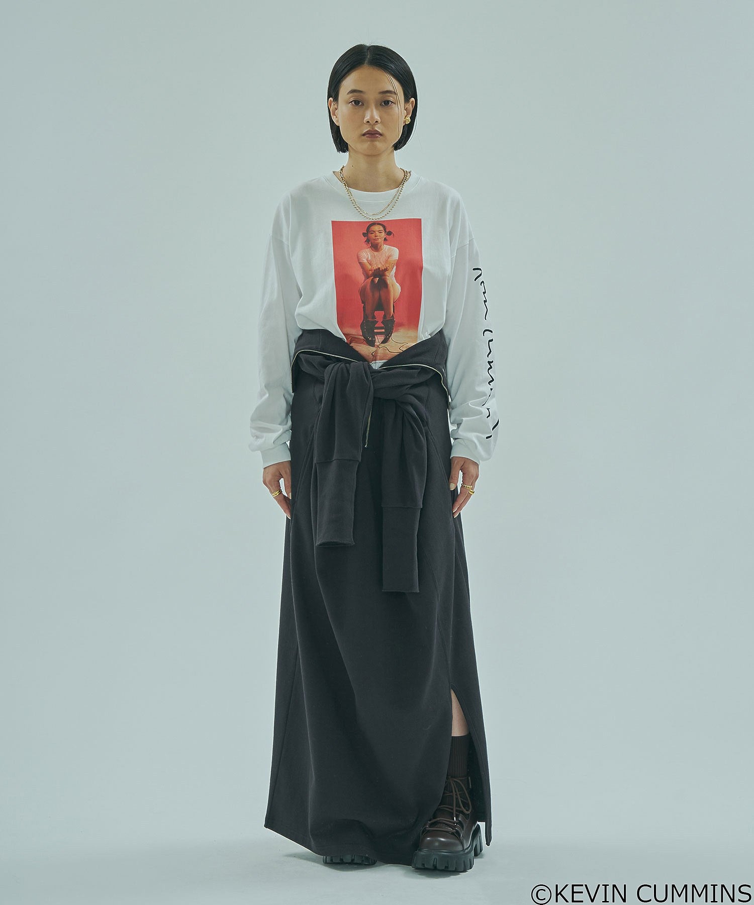 CREOLME/KEVIN CUMMINS PHOTO L/S TEE