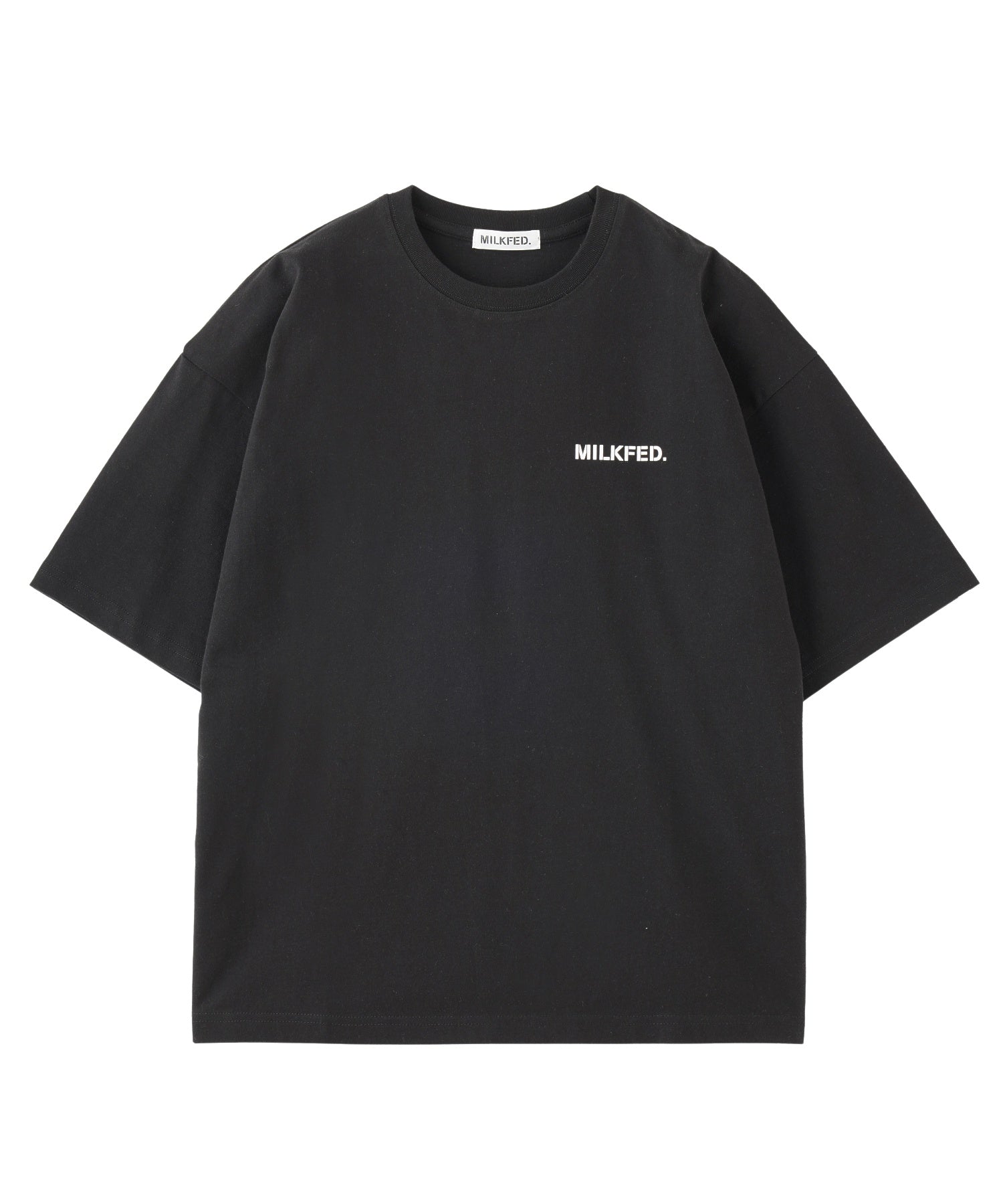 STENCIL LOGO AND BAR WIDE S/S TEE