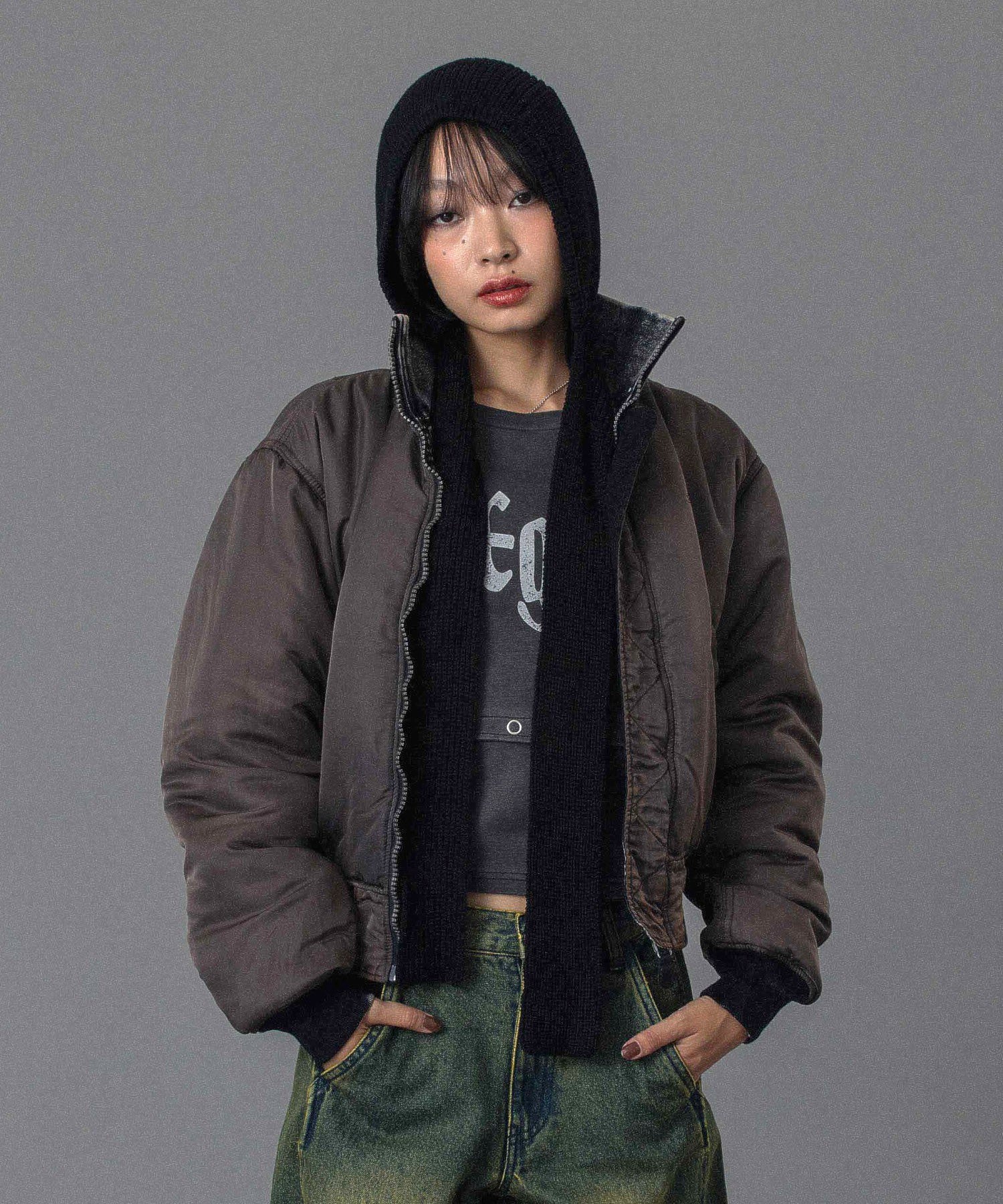 FADED REVERSIBLE MA-1 JACKET