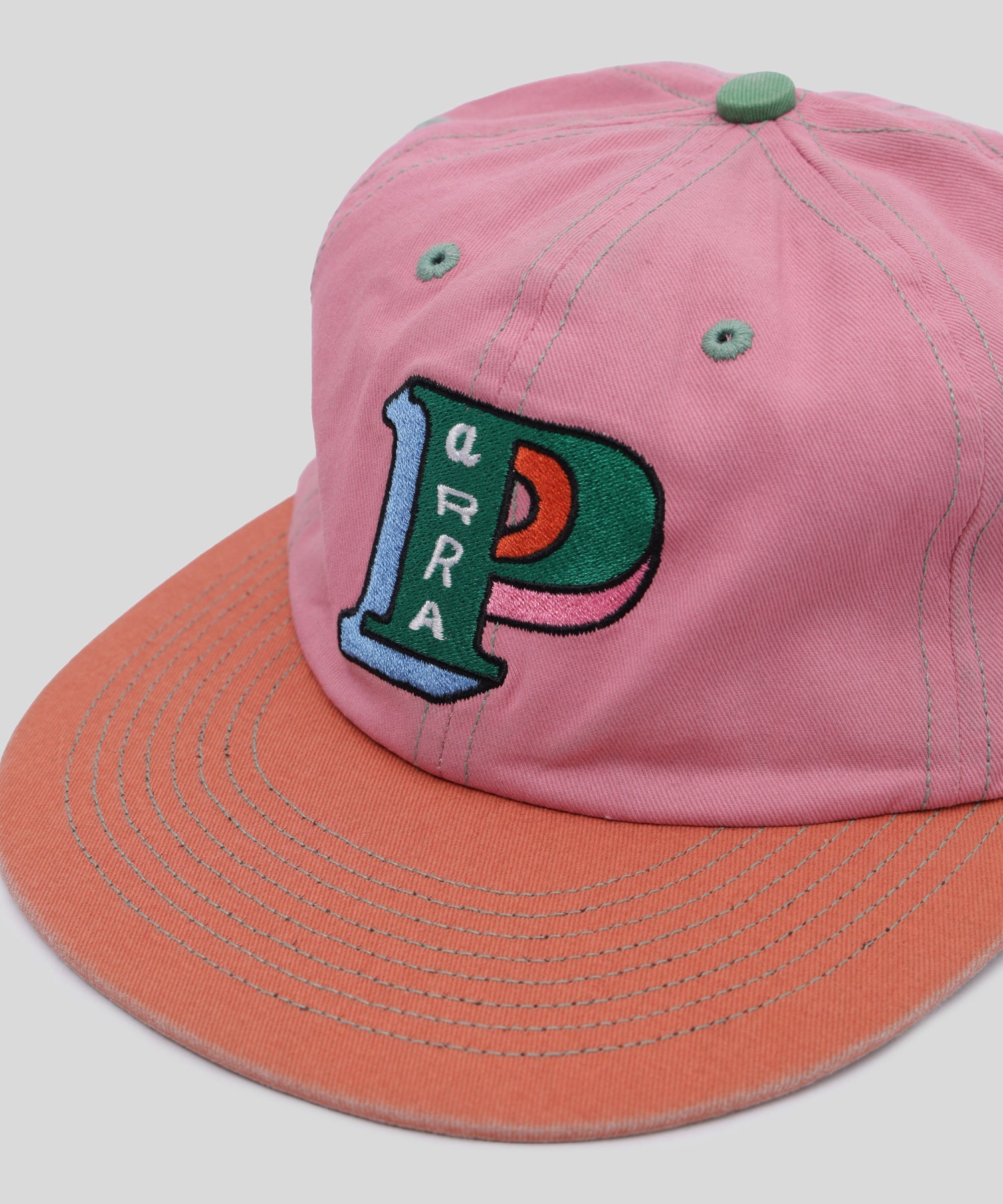 by Parra/パラ/Slanted P 6 panel hat 55570