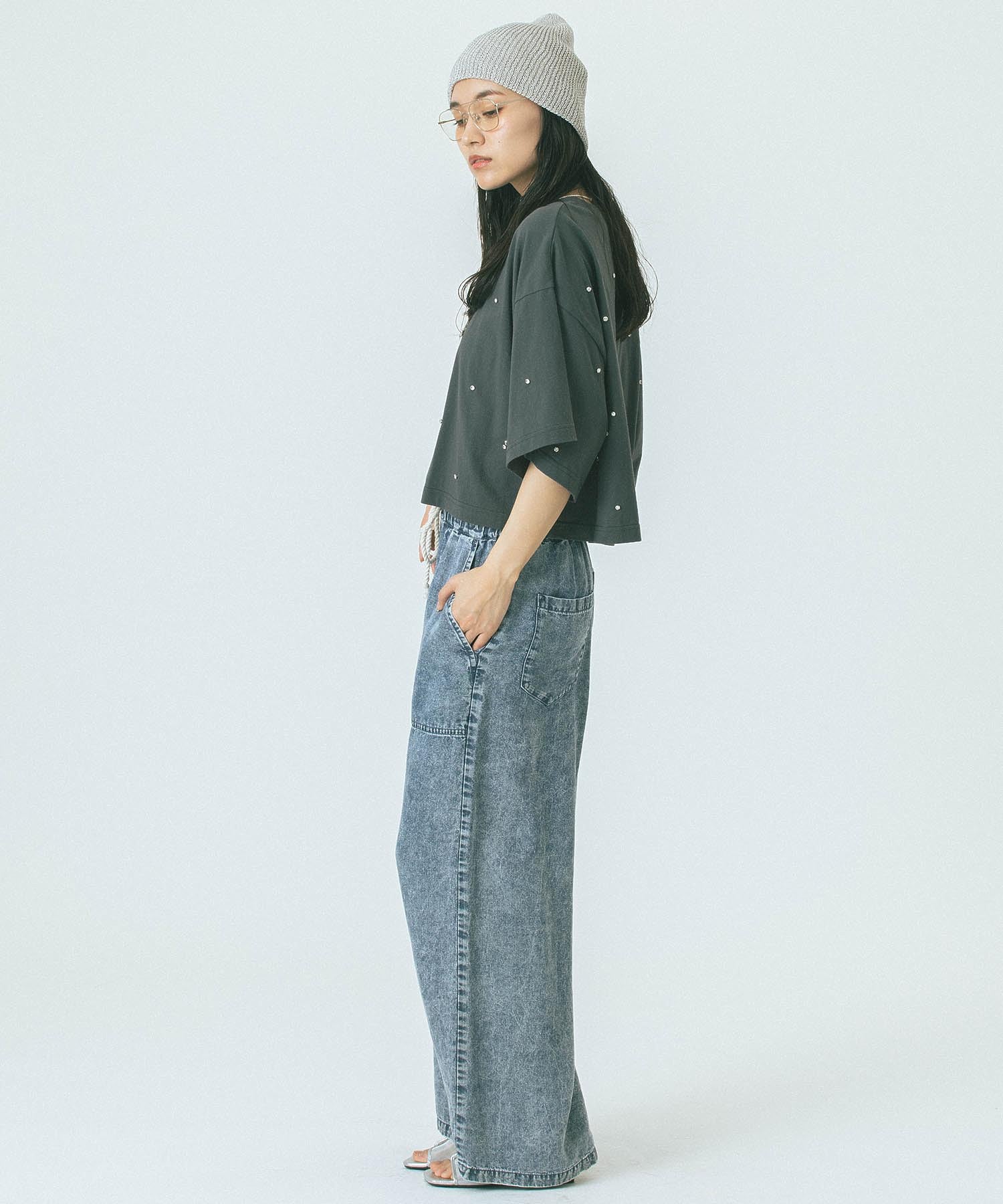 model:167cm 着用サイズ:ONE SIZE