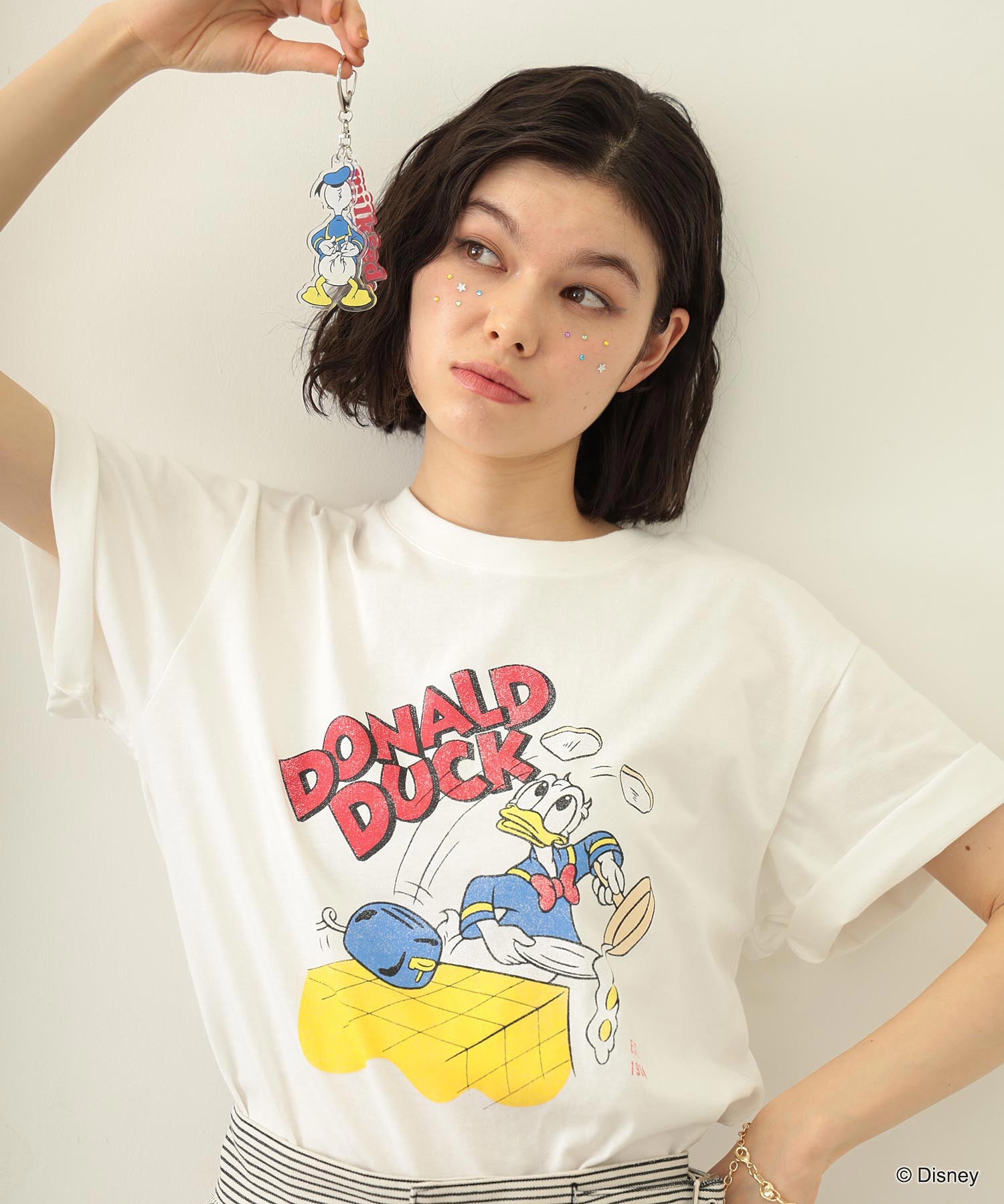 DONALD DUCK / BACK VIEW KEYCHAIN