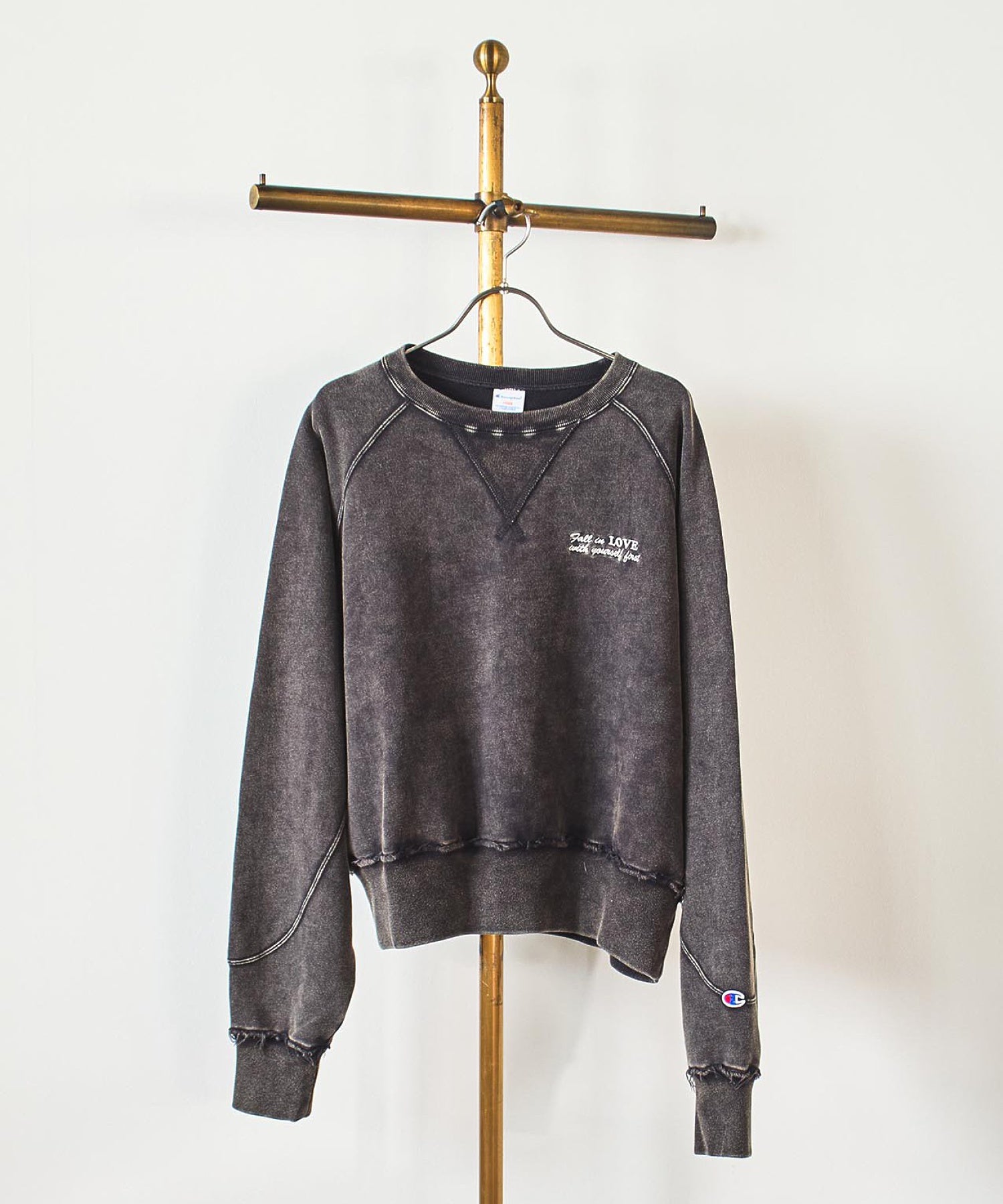 【Champion別注】ROSE BUD×Champion HEAVY WASH SWEAT