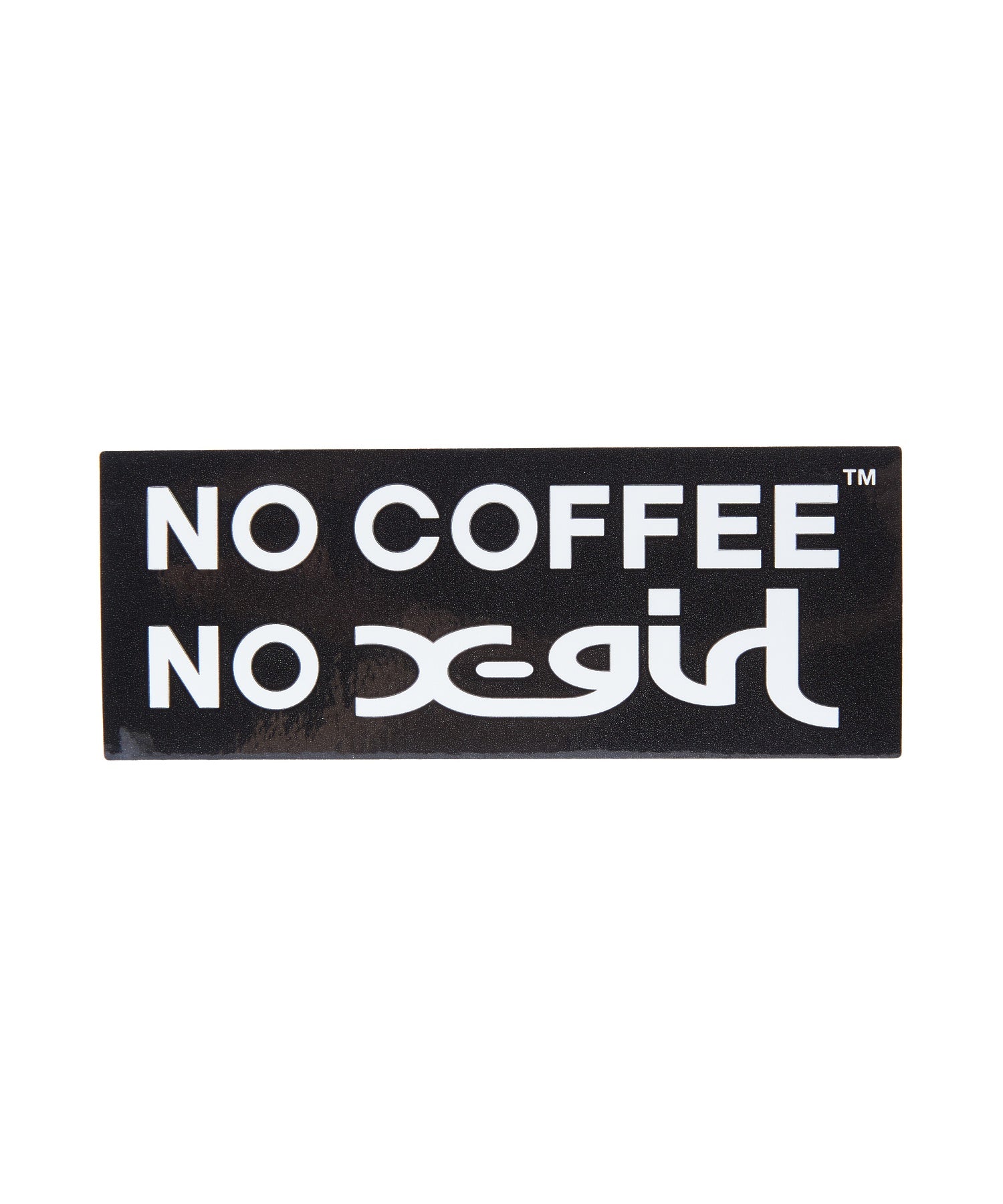 X-girl x NO COFFEE STICKER SET