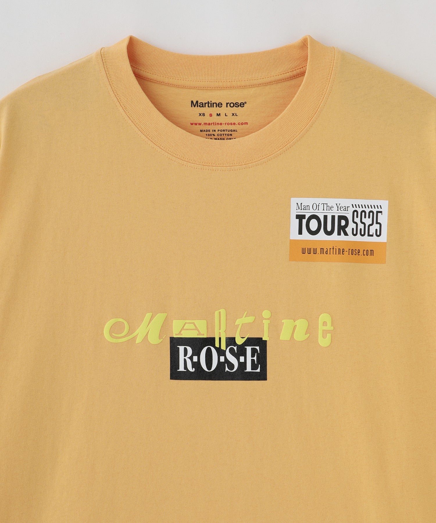 MARTINE ROSE/マーティン ローズ/S/S OVERSIZED T-SHIRT 621JE03200I