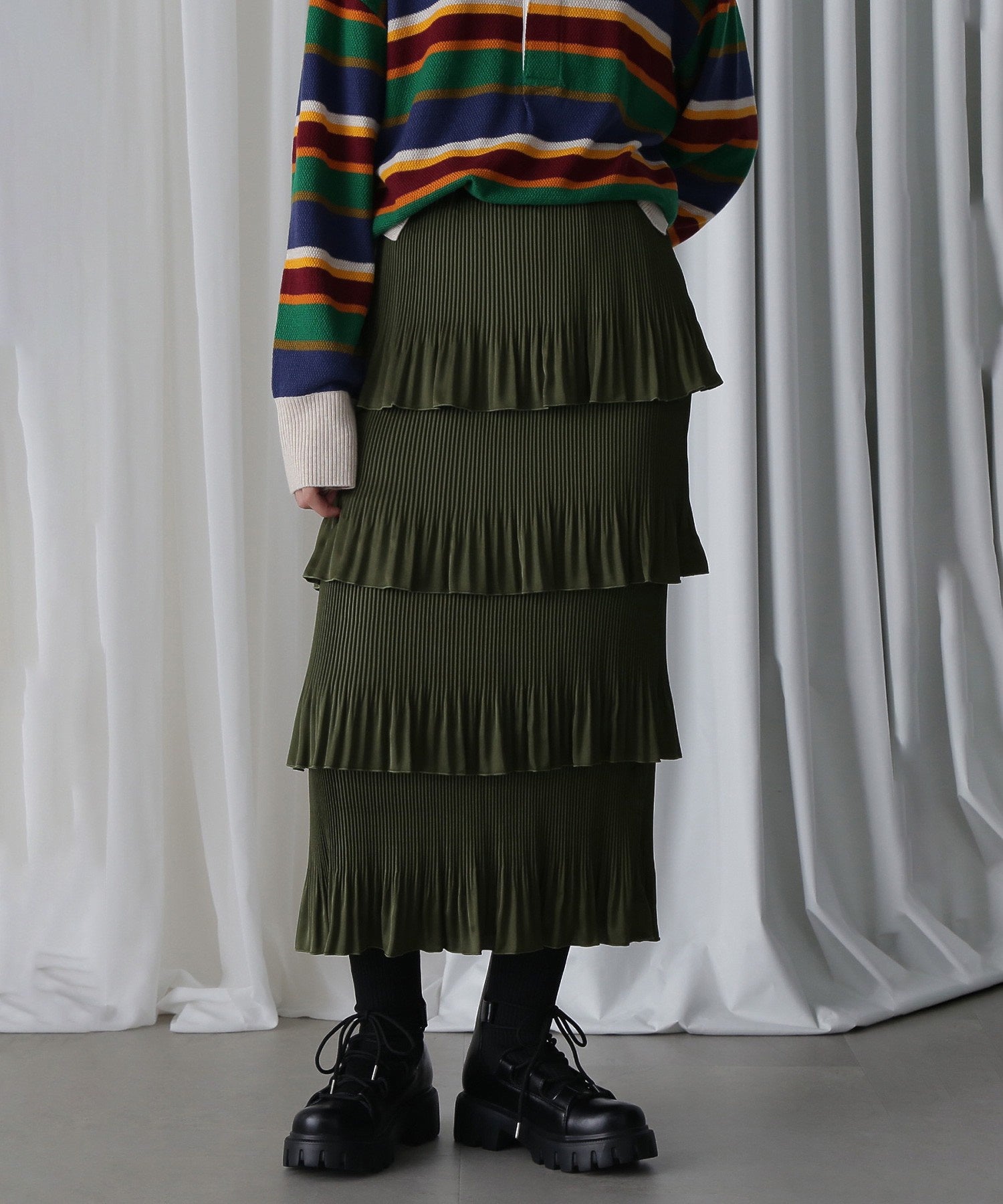 TIERED SKIRT