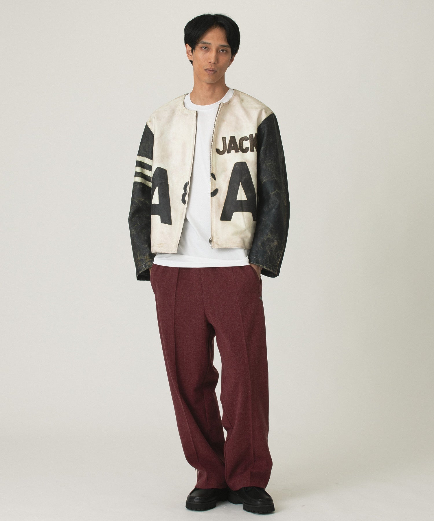 TOLQ/トルク/Trompe loeil Riders Jacket 25-2103