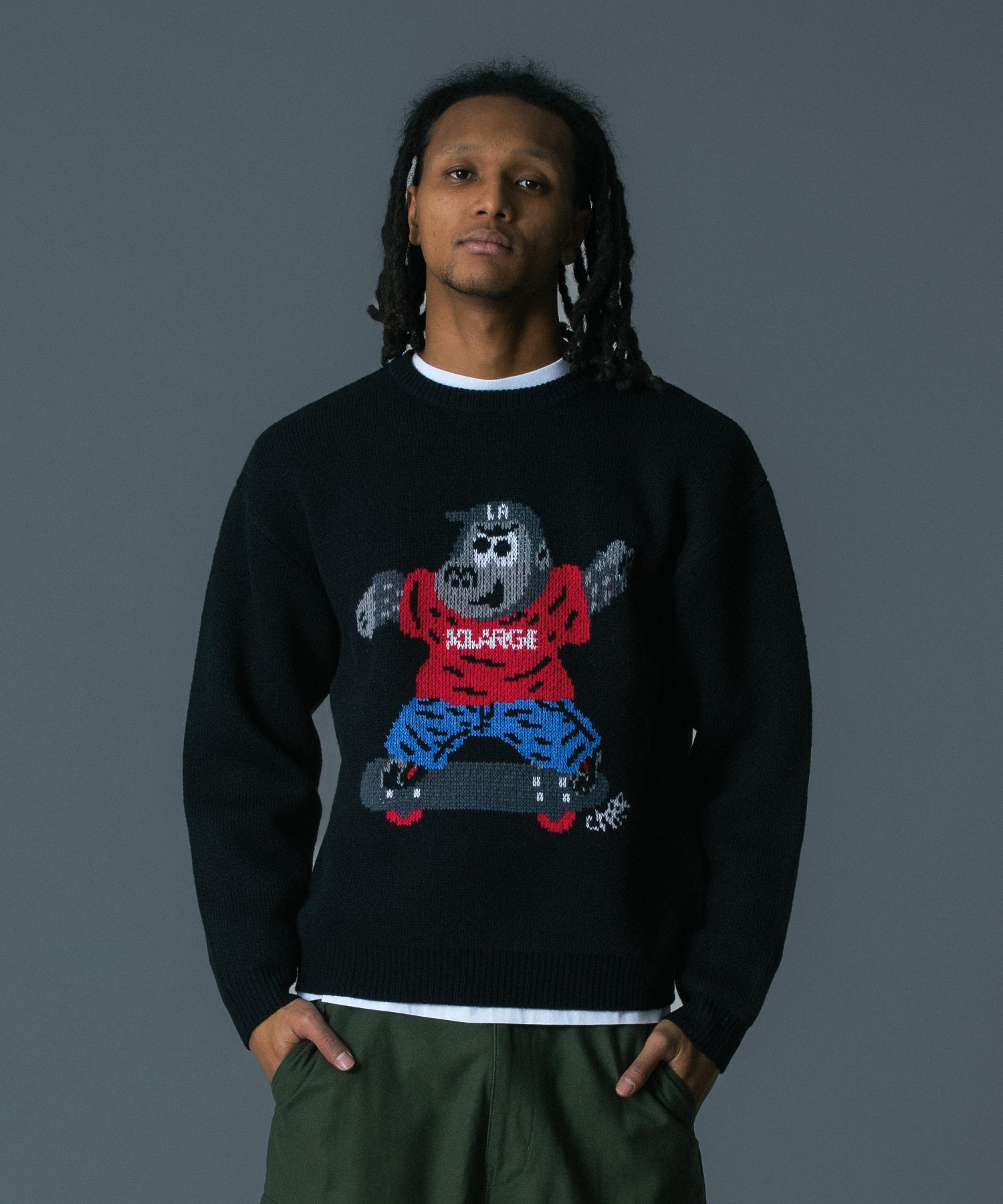 MODEL 身長185cm / 着用サイズ：Lサイズ