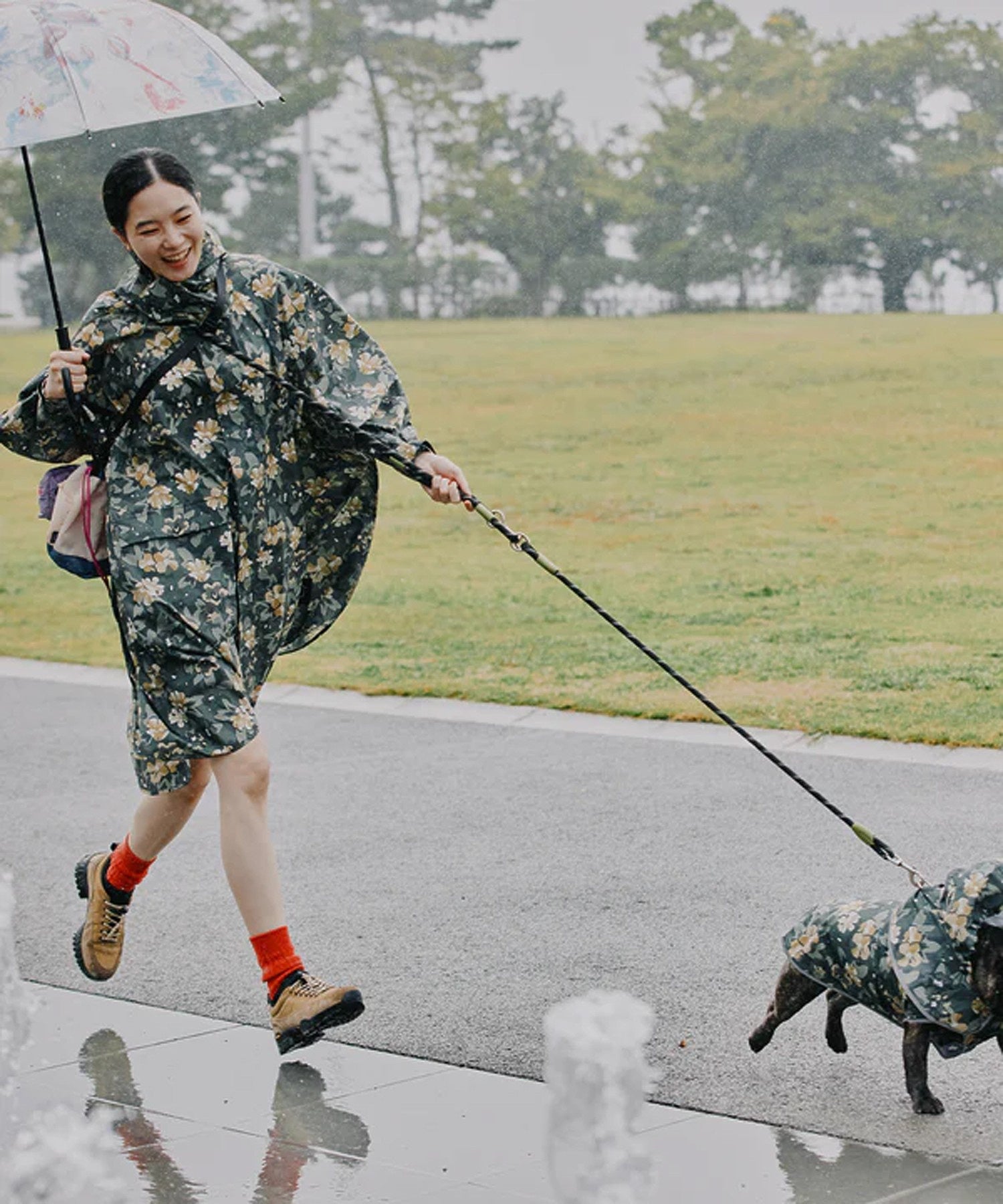 【KiU】STANDARD RAIN PONCHO - 2ND