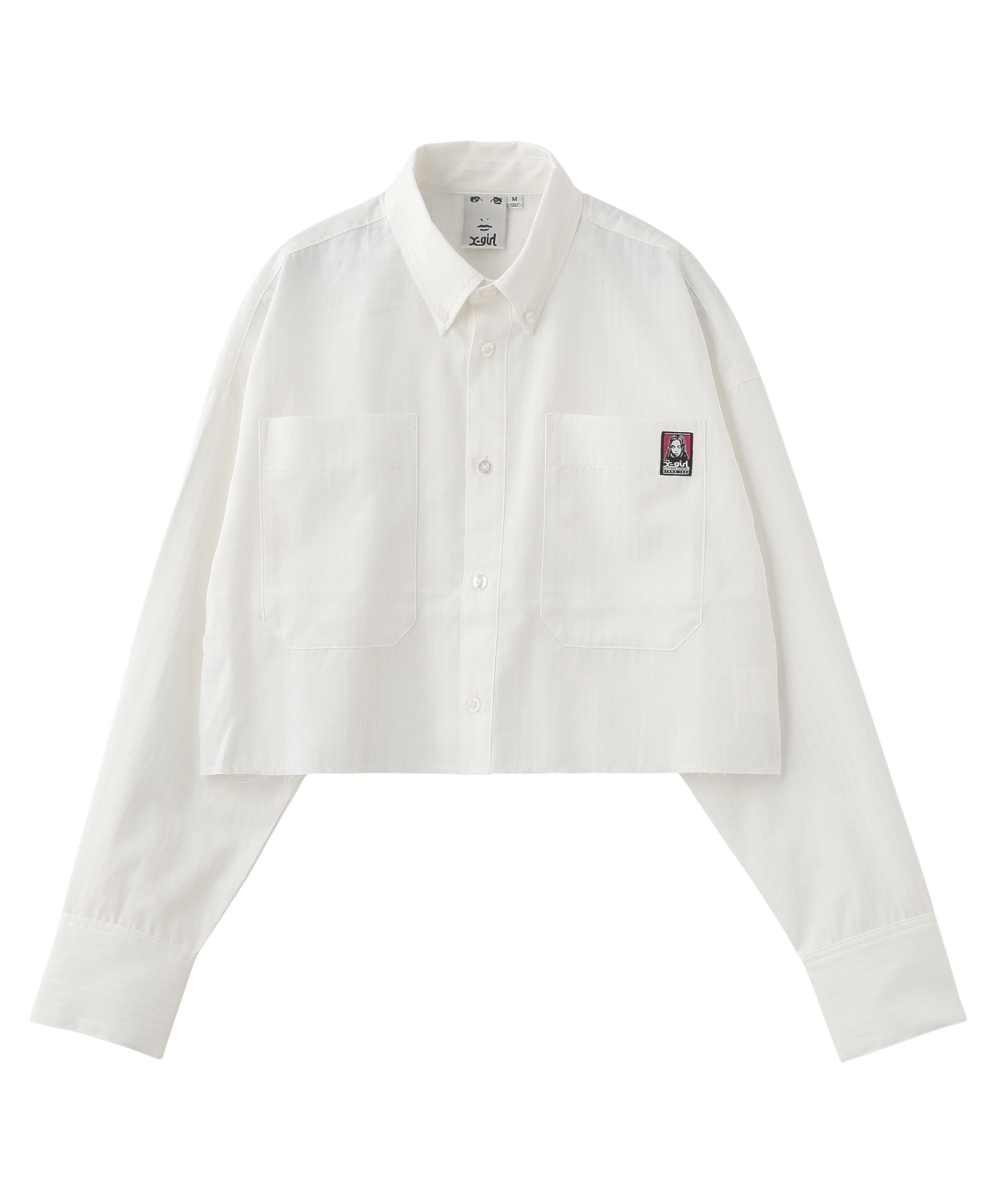 FACE CROPPED L/S SHIRT