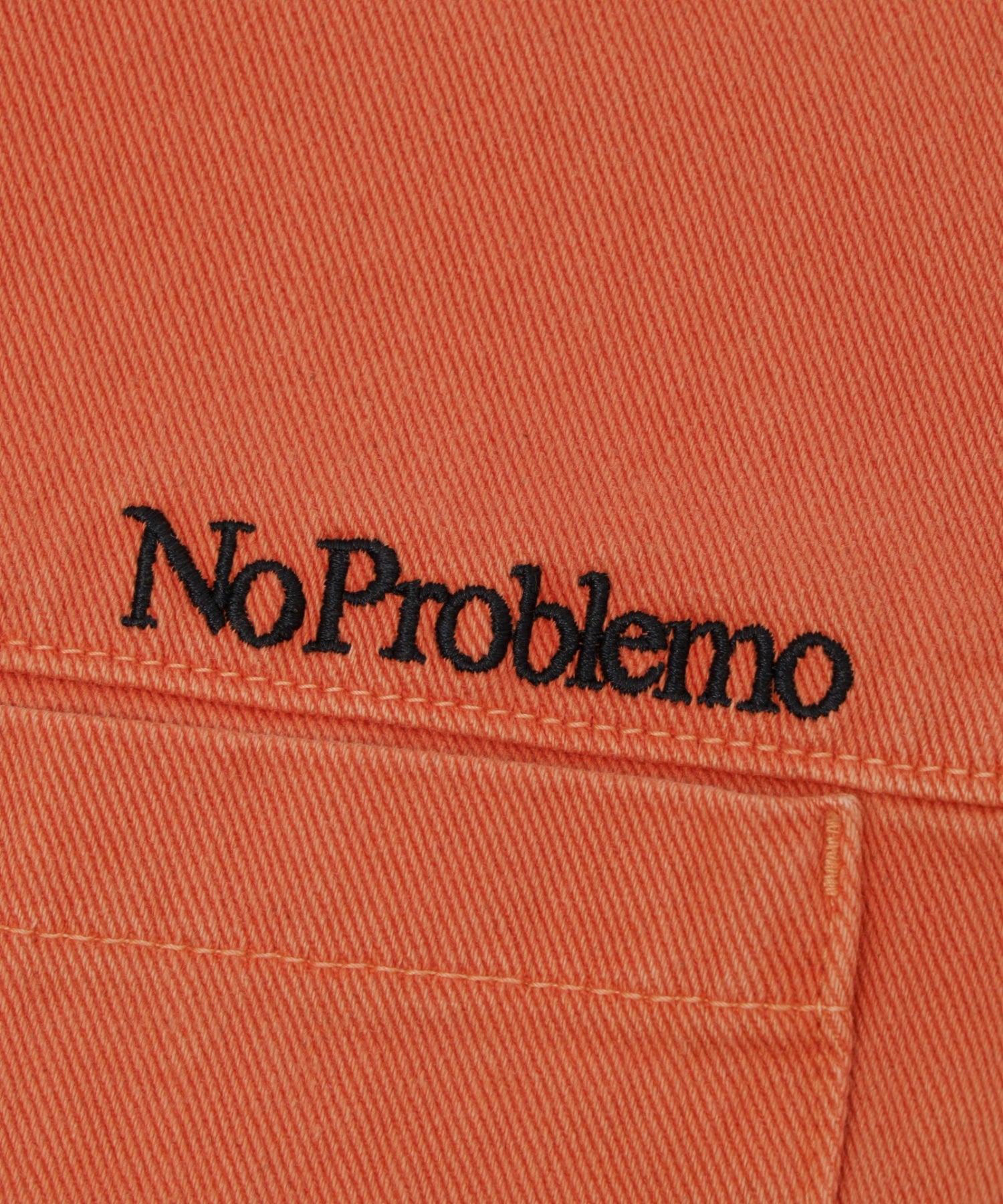NO PROBLEMO/ノープロブレモ/Mini Problemo Denim SS Work Shirt NP40114