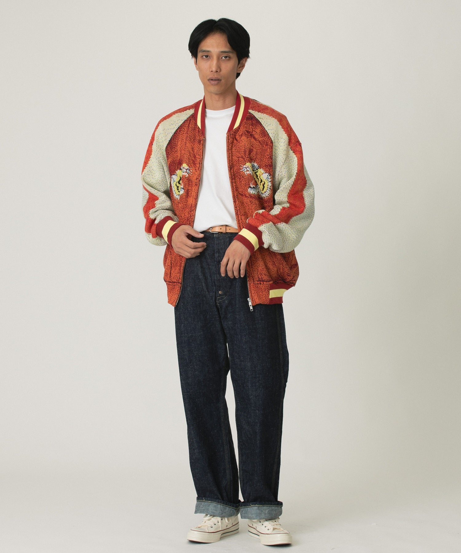 TOLQ/トルク/Knit Souvenir Jacket 25-2106