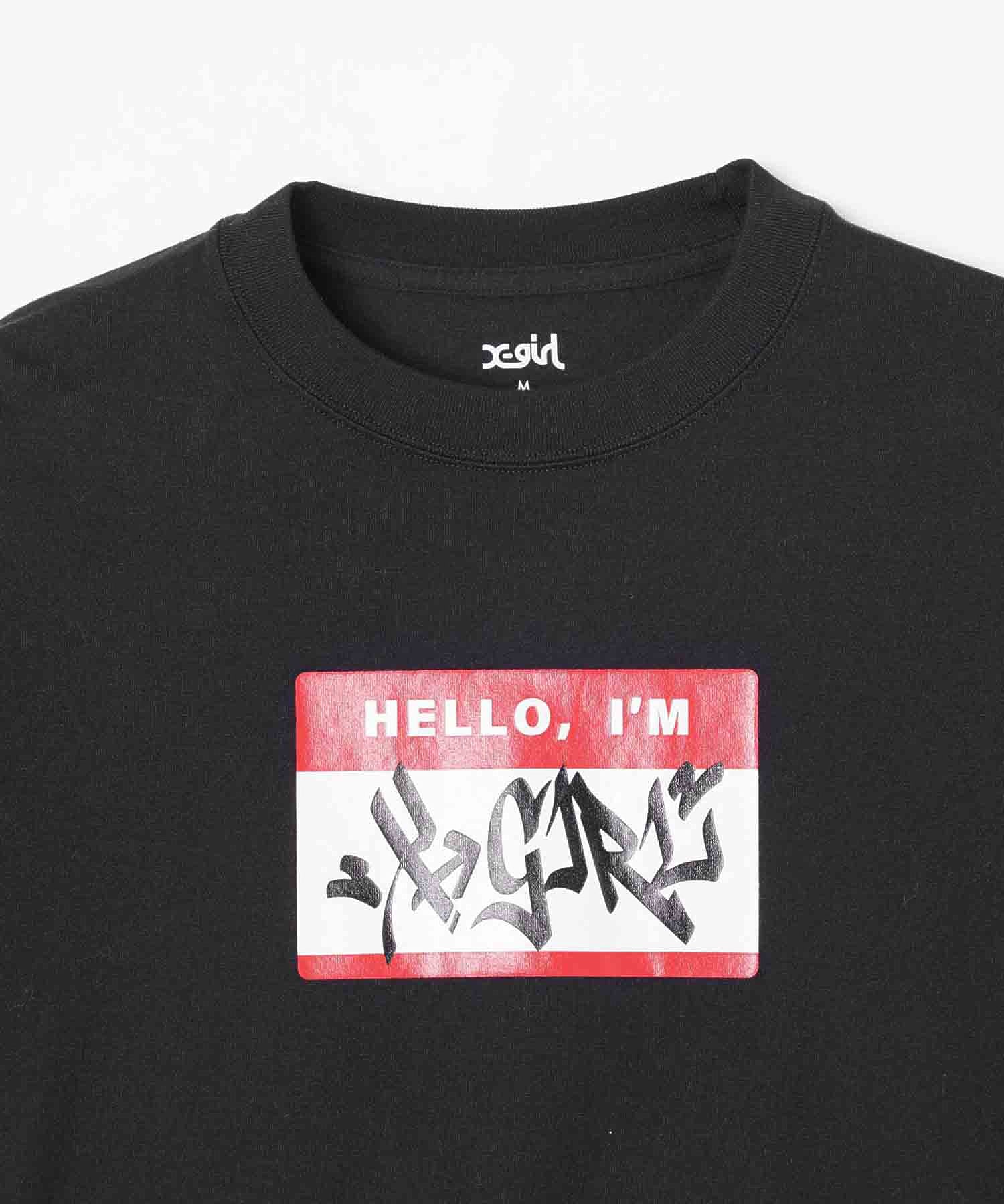 HELLO IM X-GIRL L/S TEE