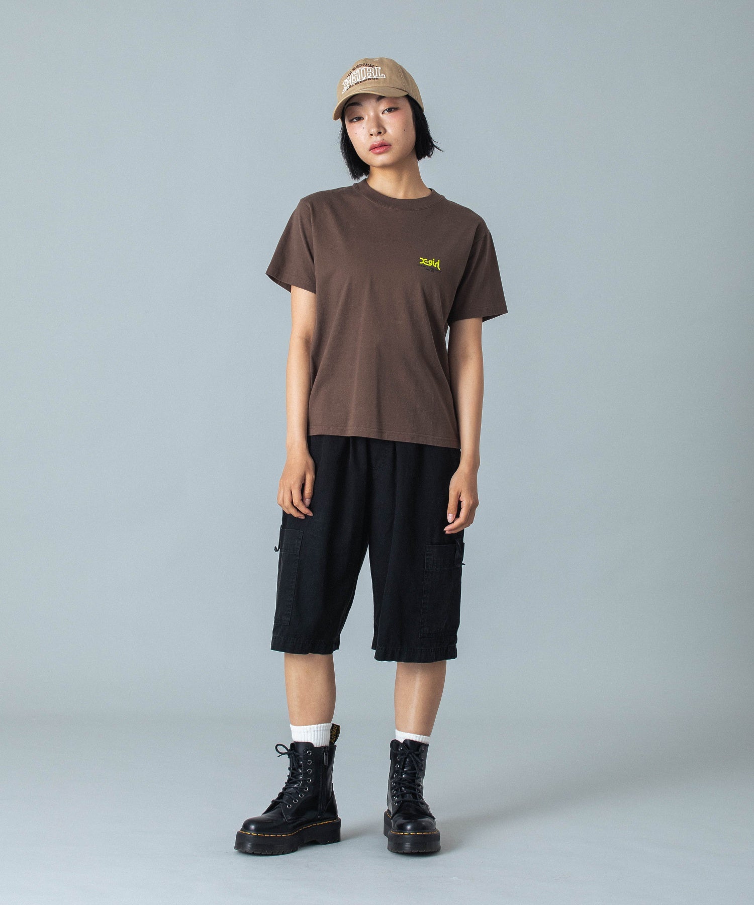 COLLEGE LOGO PIGMENT 6PANEL CAP