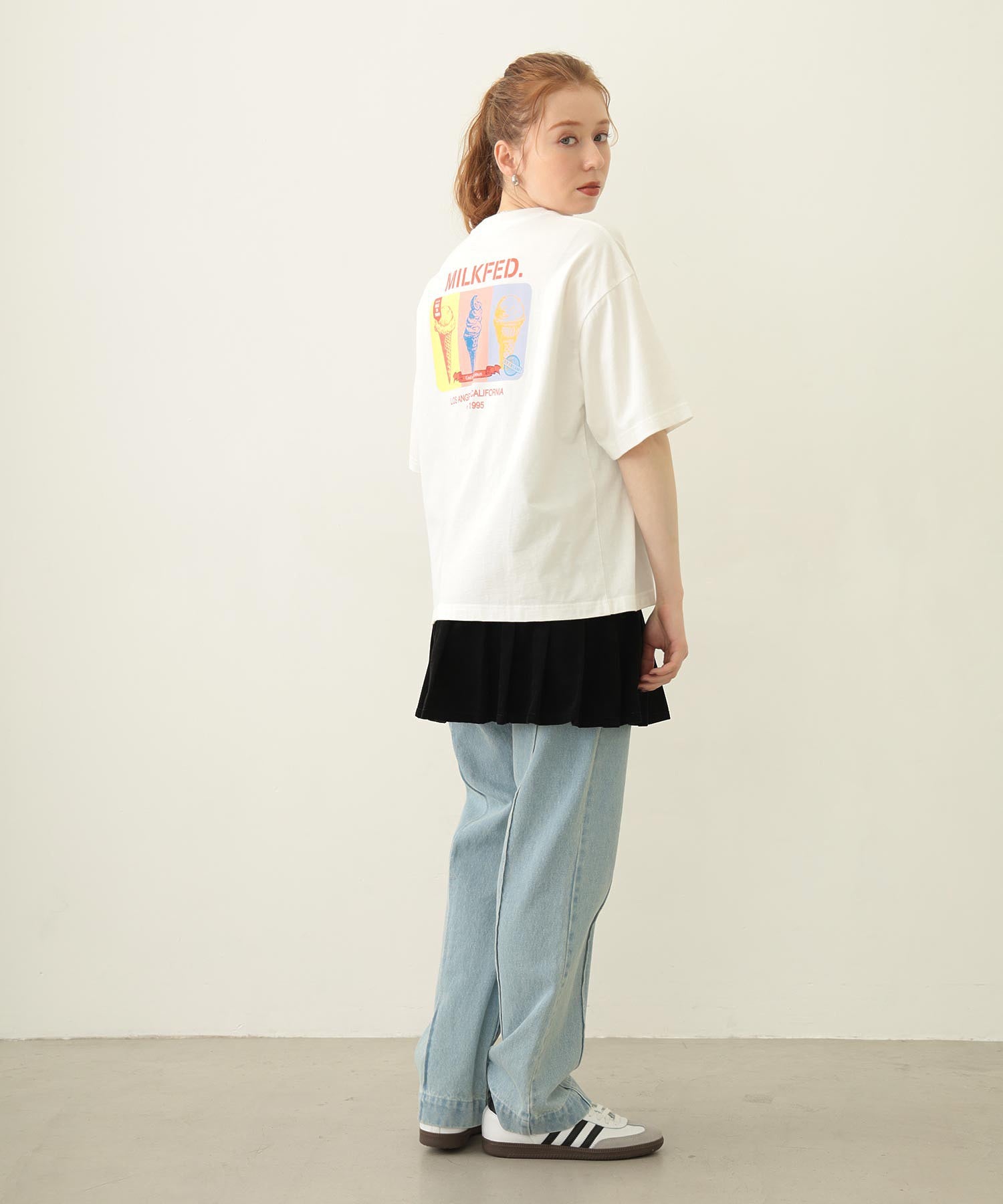 TRIPLE ICE CREAM WIDE S/S TEE