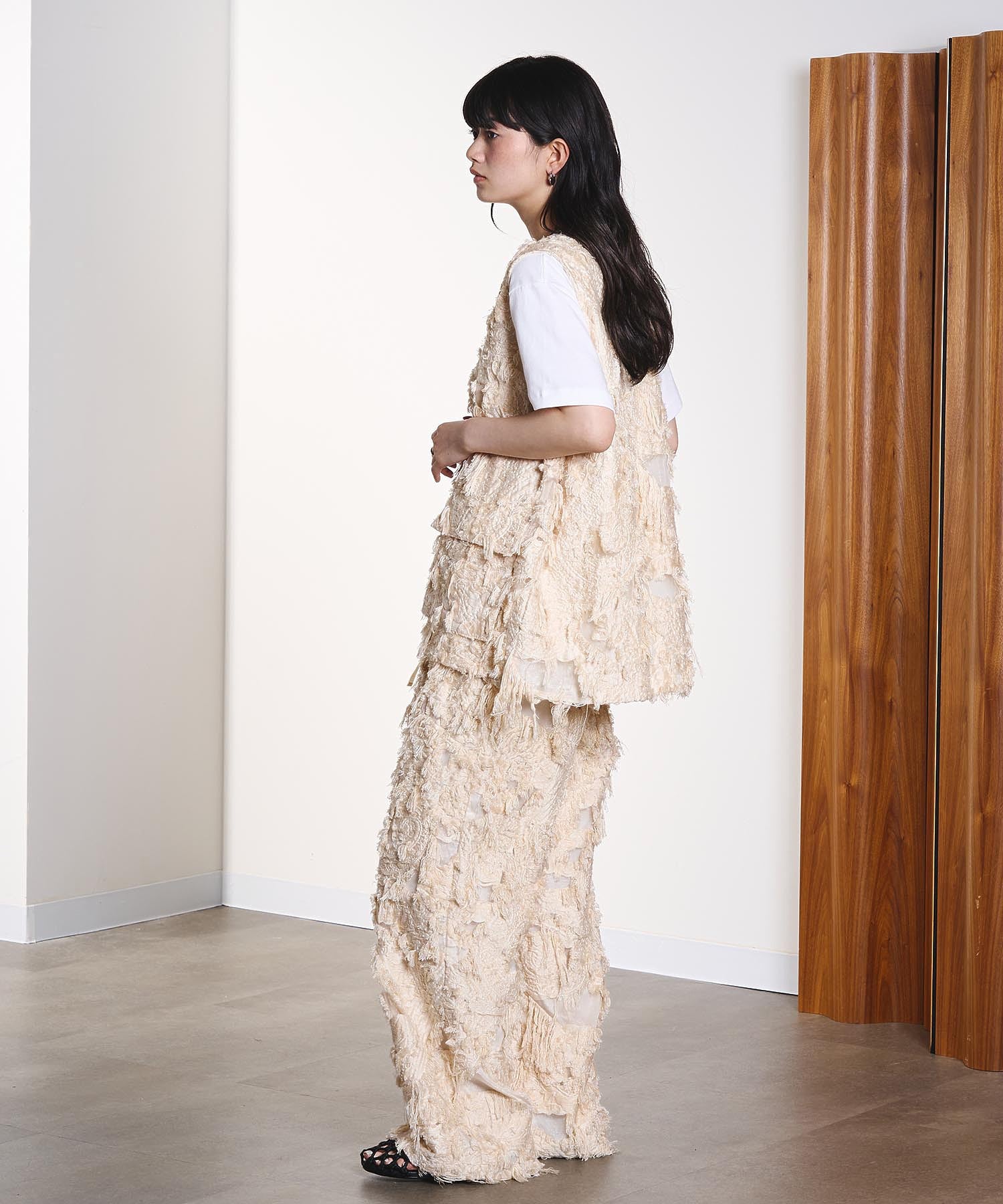 model:163cm 着用サイズ:M