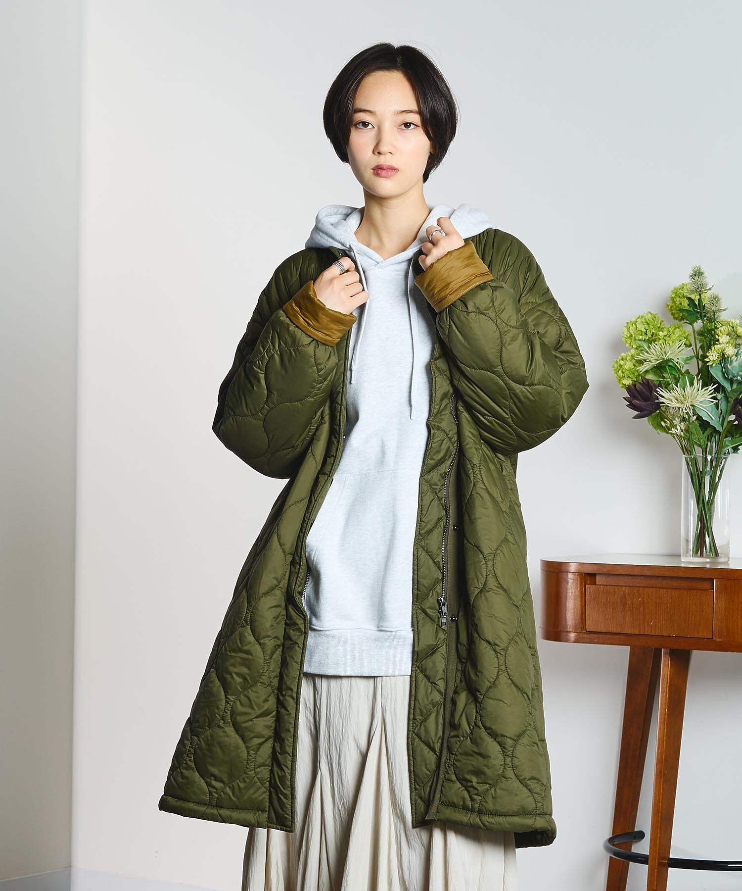 model:166cm 着用サイズ:S