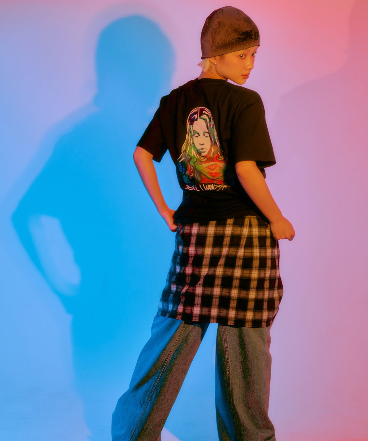 X-girl × Mark Bode S/S TEE