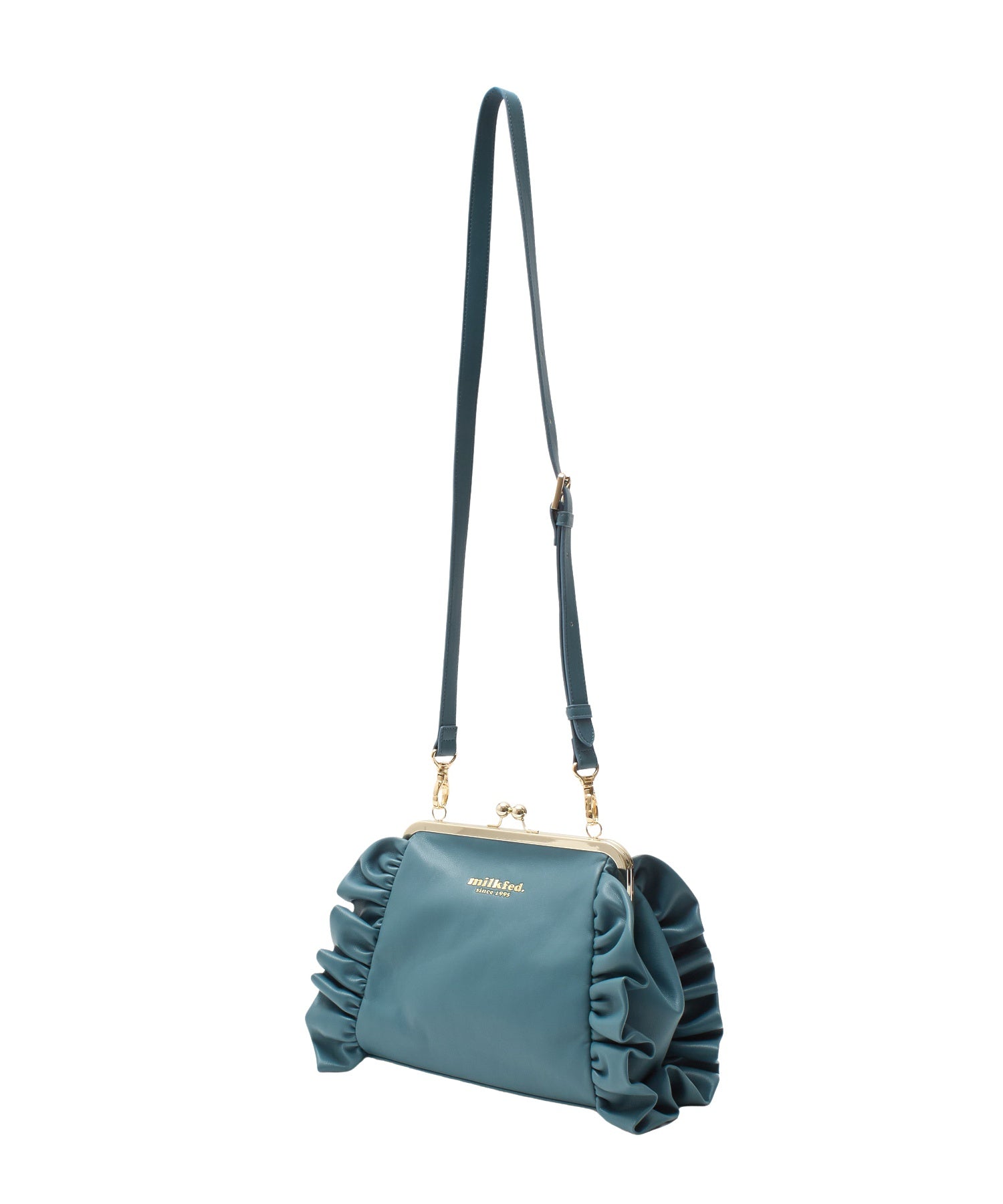 KISS LOCK RUFFLE BAG