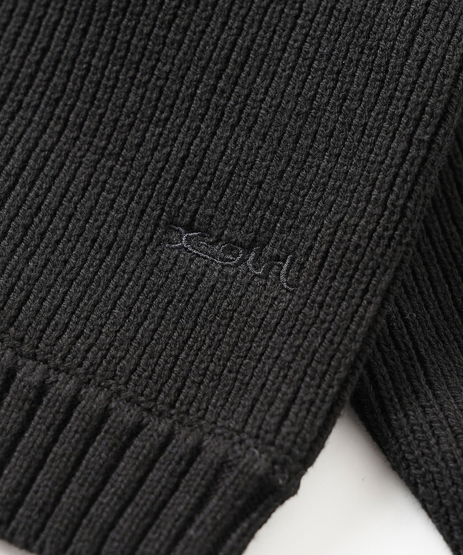 CONTRAST KNIT CARDIGAN X-girl