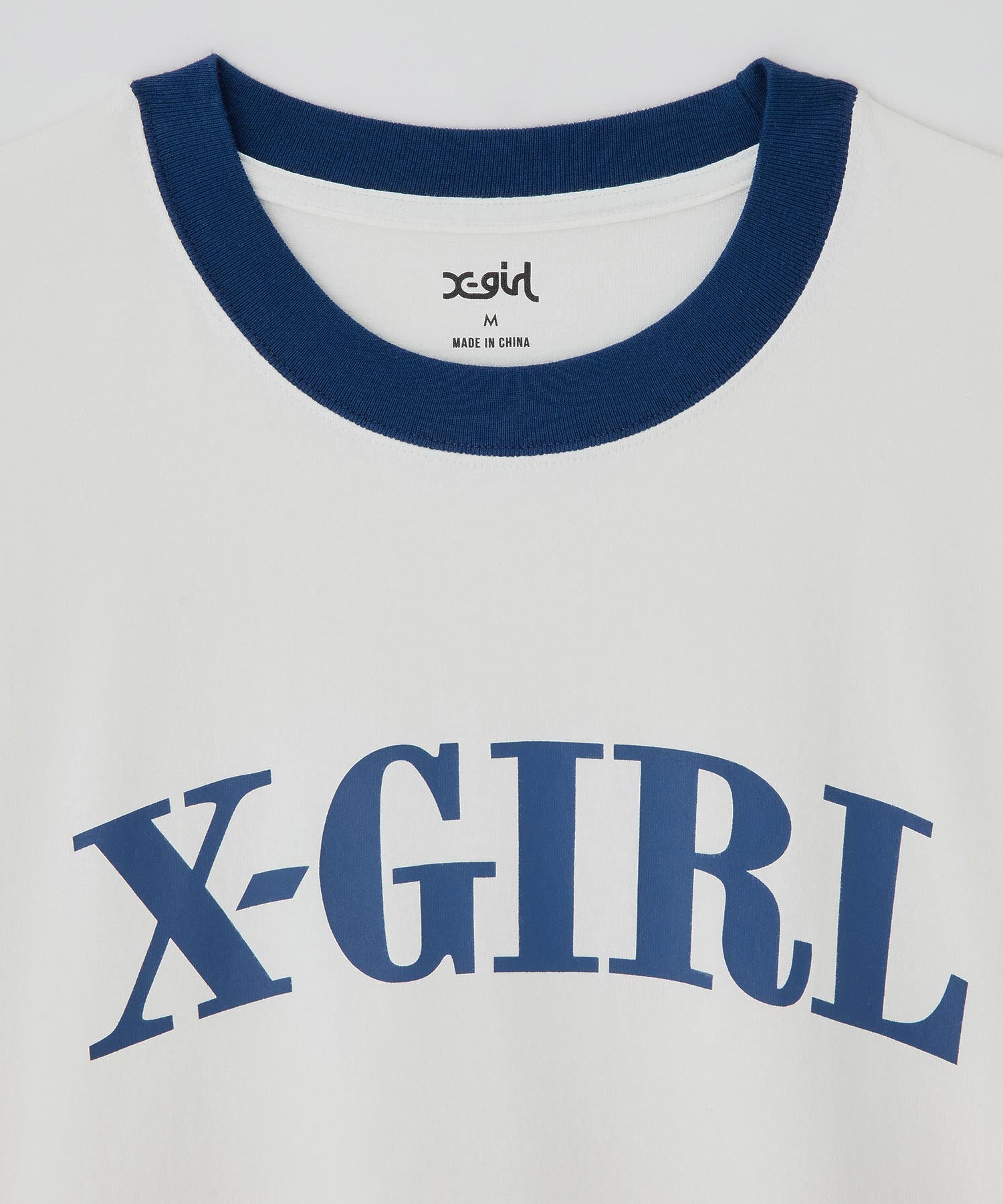 RINGER S/S BIG TEE DRESS X-girl