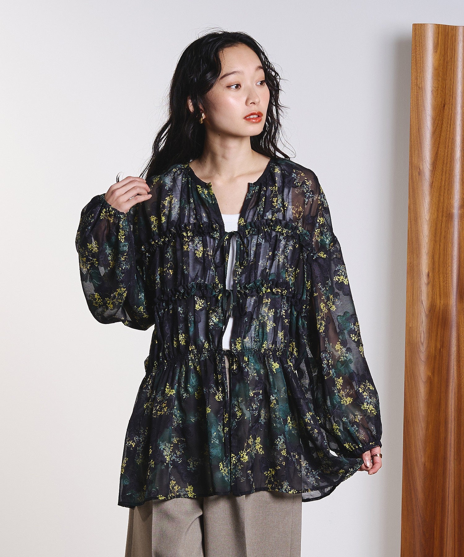 model:161cm 着用サイズ:ONE SIZE