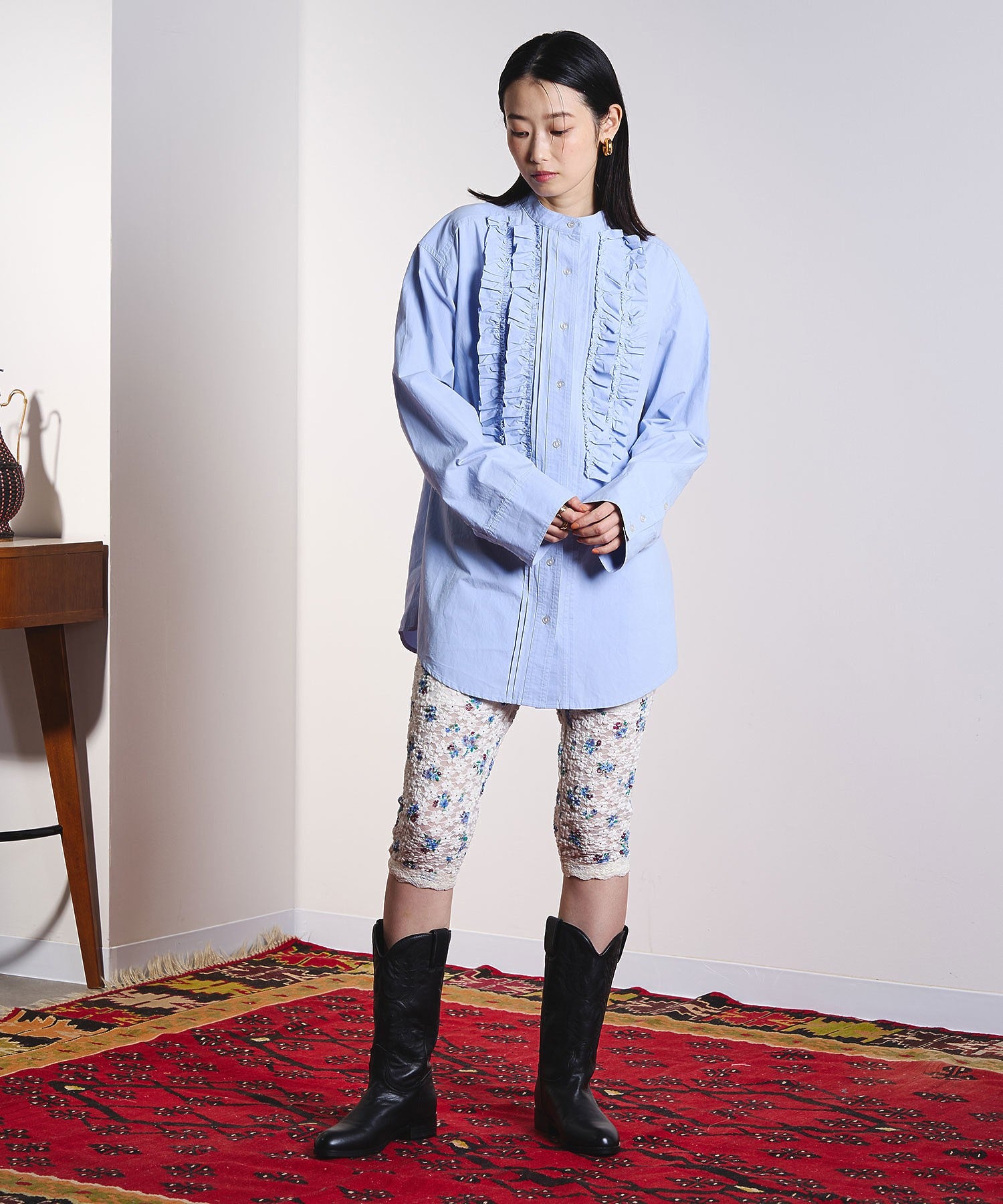 model:169cm 着用サイズ:ONE SIZE