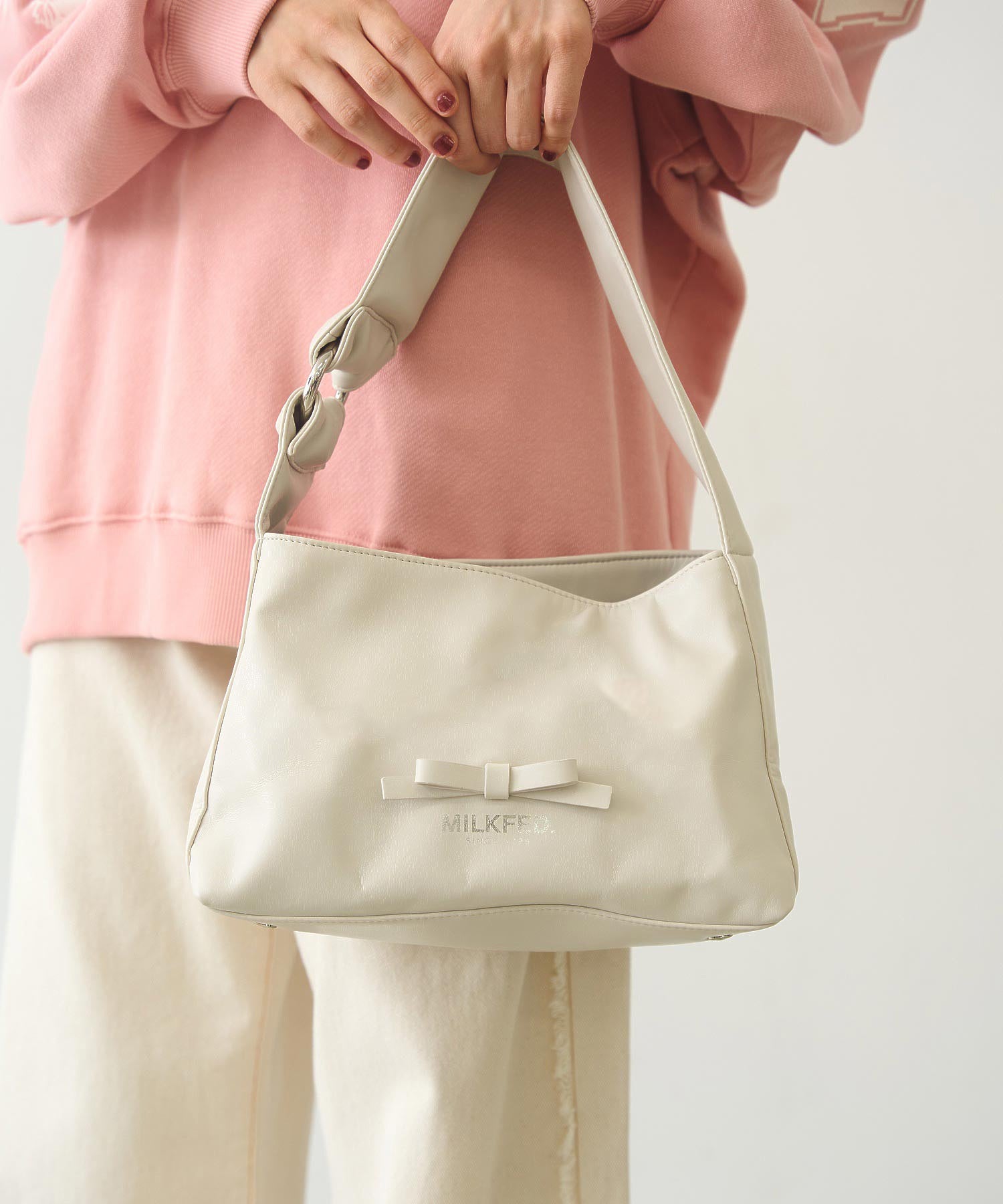 RIBBON HAND BAG