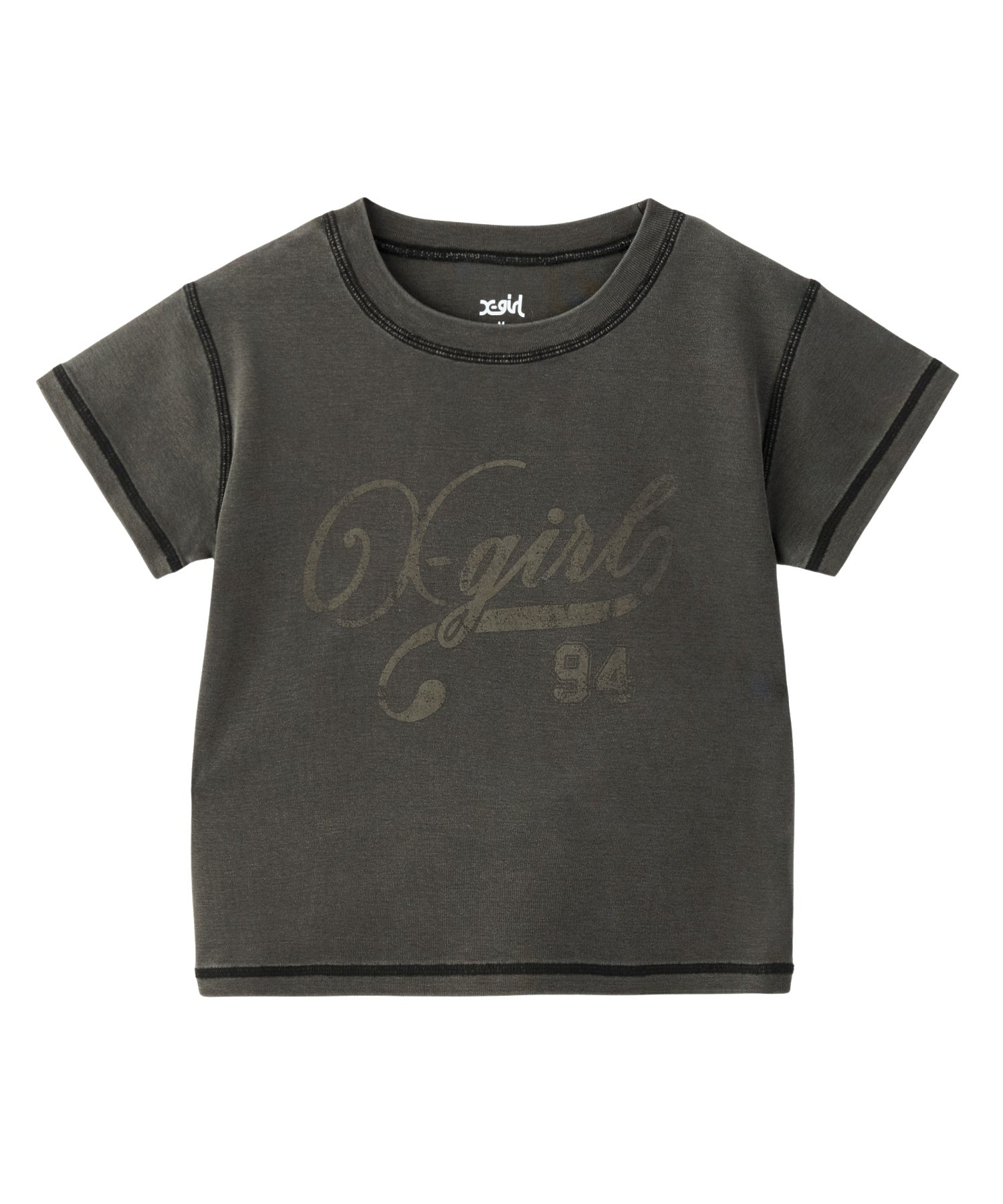 LOGO AND NUMBER S/S BABY TEE
