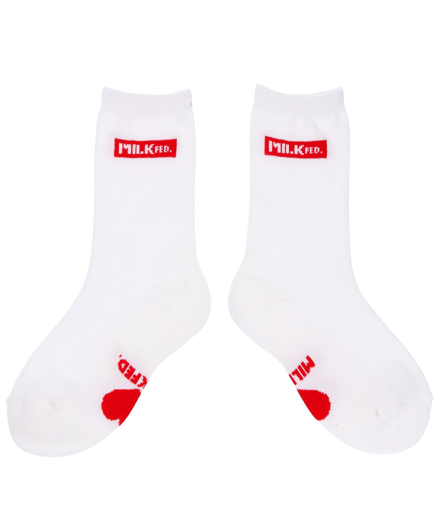 BAR AND HEART SOCKS SET MILKFED.